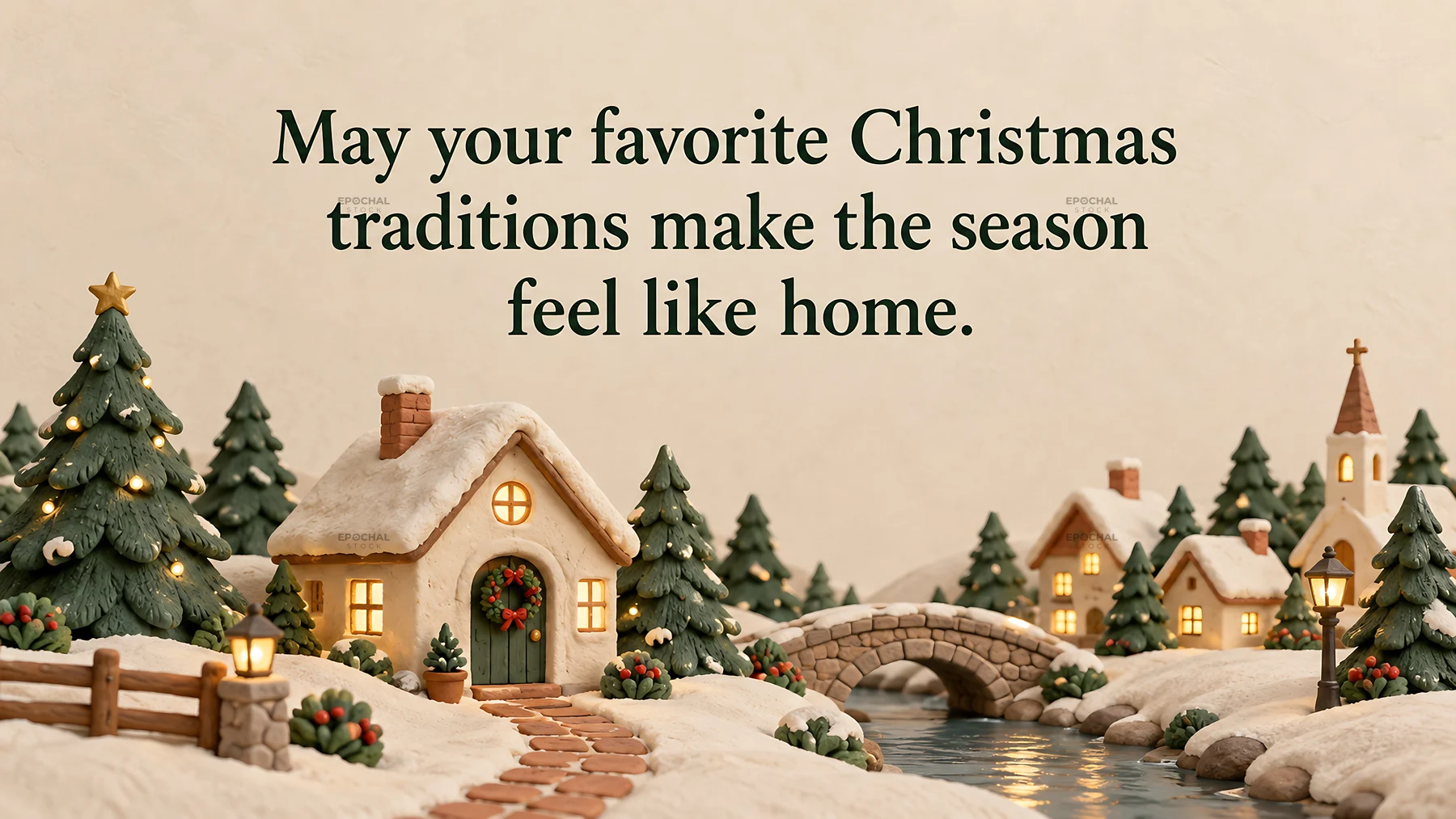 Christmas Traditions Make the Season Feel Like Home - AI-generated stock image