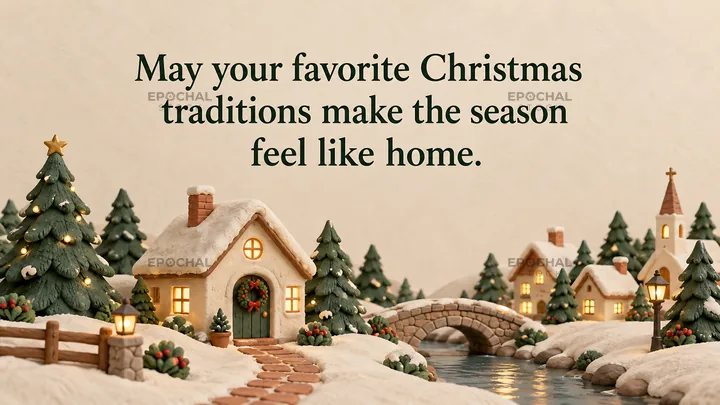 Christmas Traditions Make the Season Feel Like Home - AI-generated stock image