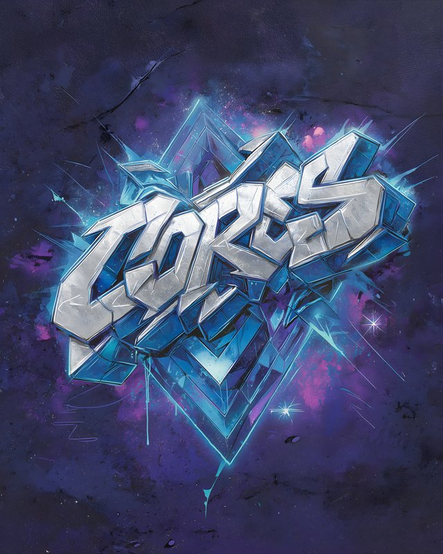 Street art shows bold graffiti on a wall in a city Free Premium Stock Photo - stock photo