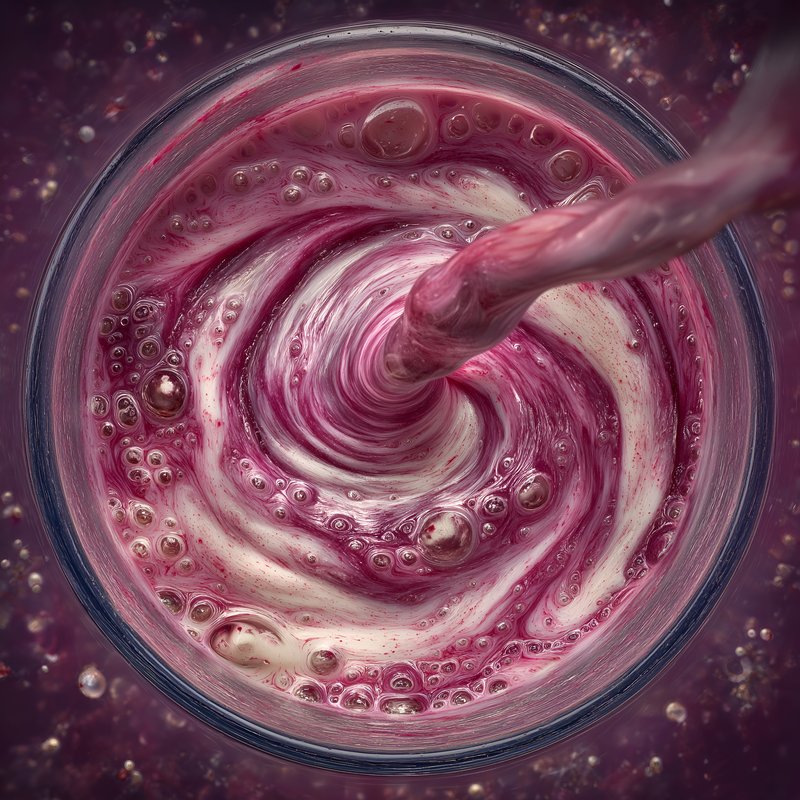 Swirling drink creates patterns in glass Free Premium Stock Photo - stock photo