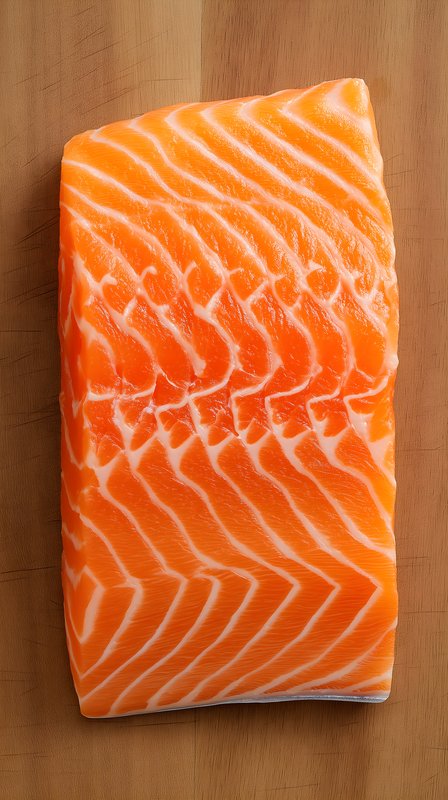 Fresh salmon fillet ready for cooking and preparation Free Premium Stock Image - stock photo