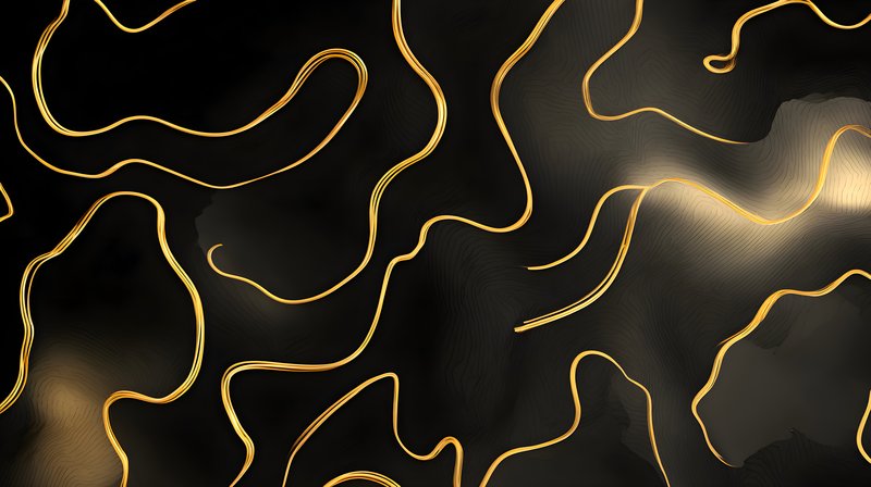 Artistic lines on a dark background create visual interest Free Premium Stock Image - stock photo