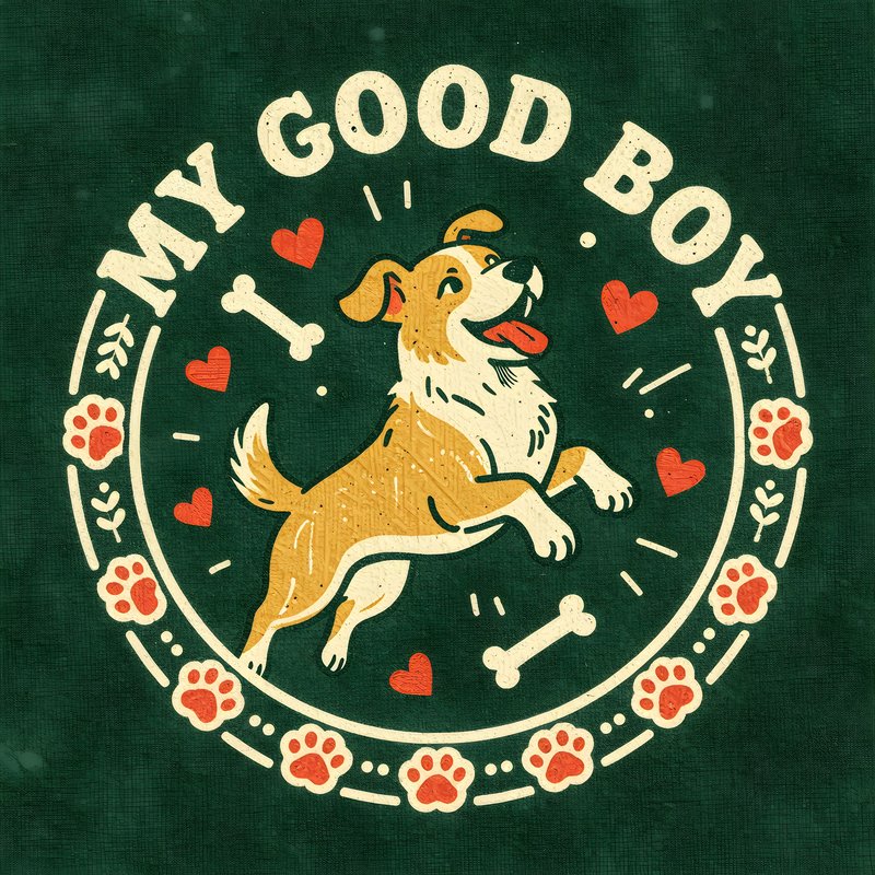 Joyful dog jumps with excitement and love Free Premium Stock Photo - stock photo