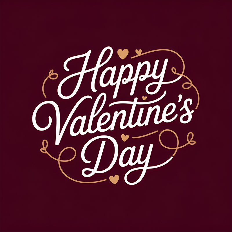 Celebrate Valentine's Day with love and joy this February Premium Stock Image - stock photo