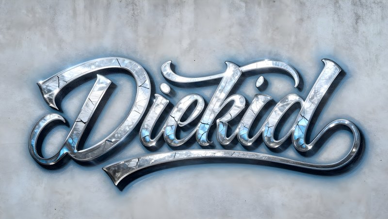 Creative graffiti art displayed on a concrete wall Premium Stock Photo - stock photo