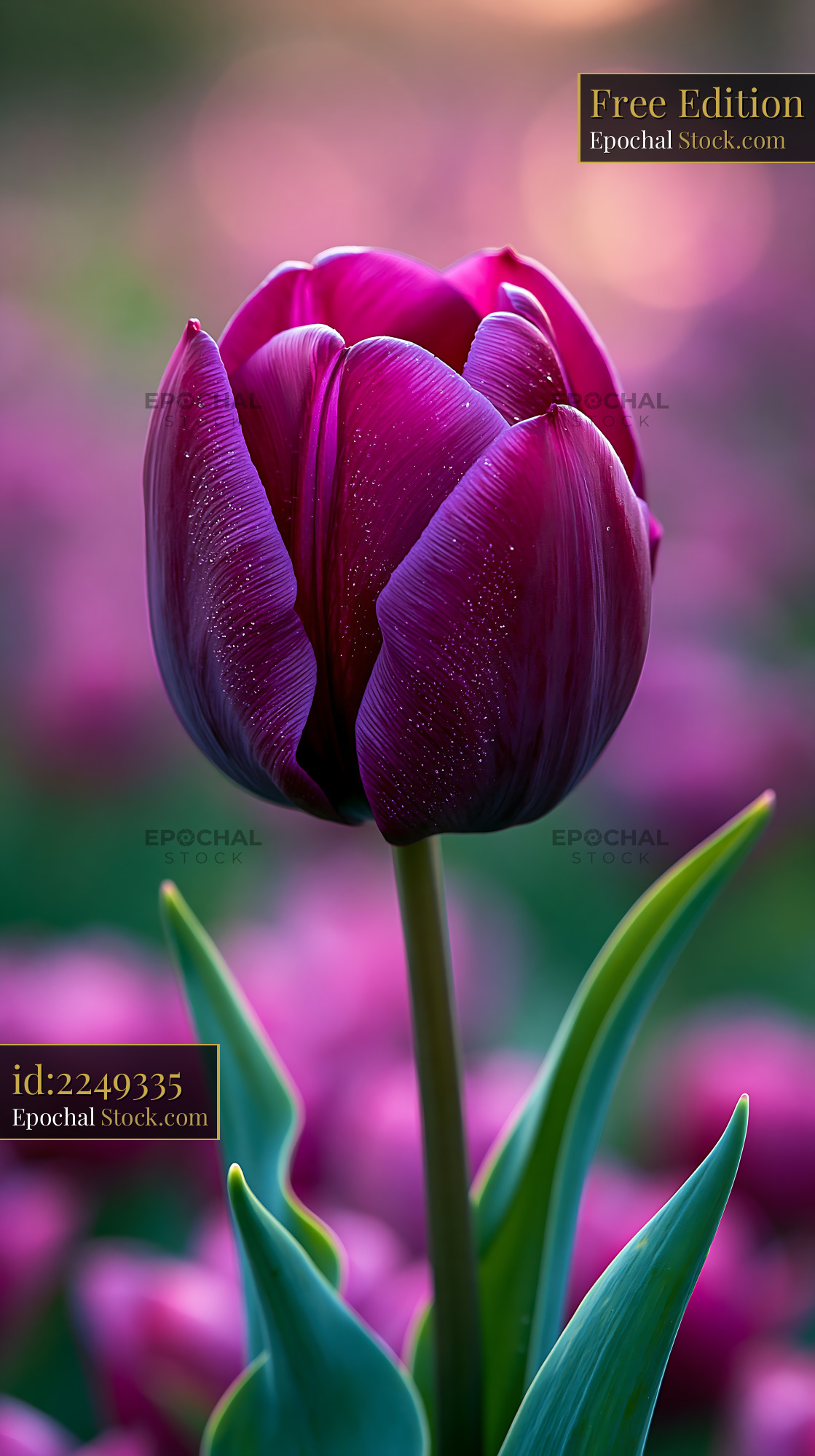 Two tone dahlia flower blooming in a vibrant spring garden - stock photo