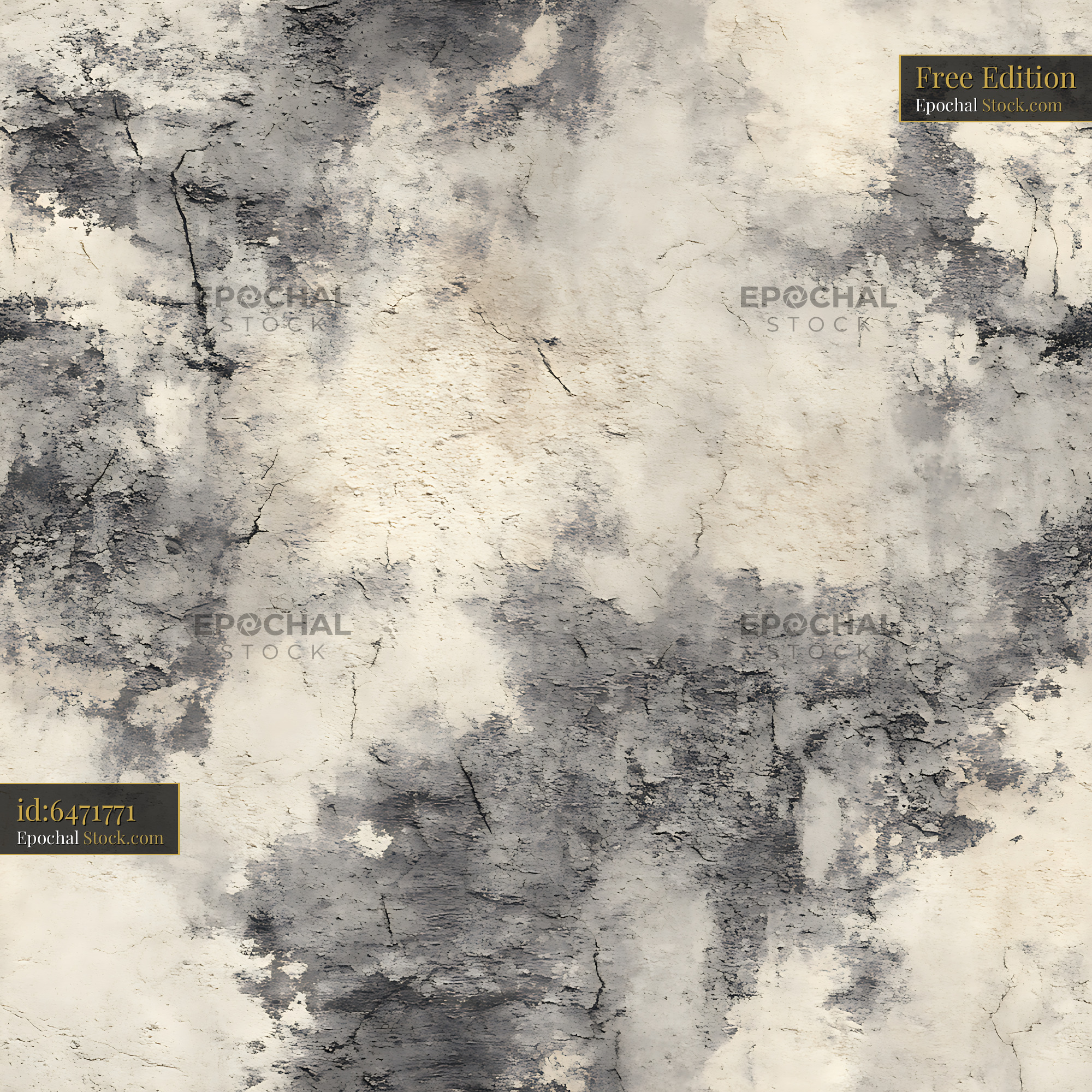 Weathered Industrial Plaster Seamless Pattern - stock photo