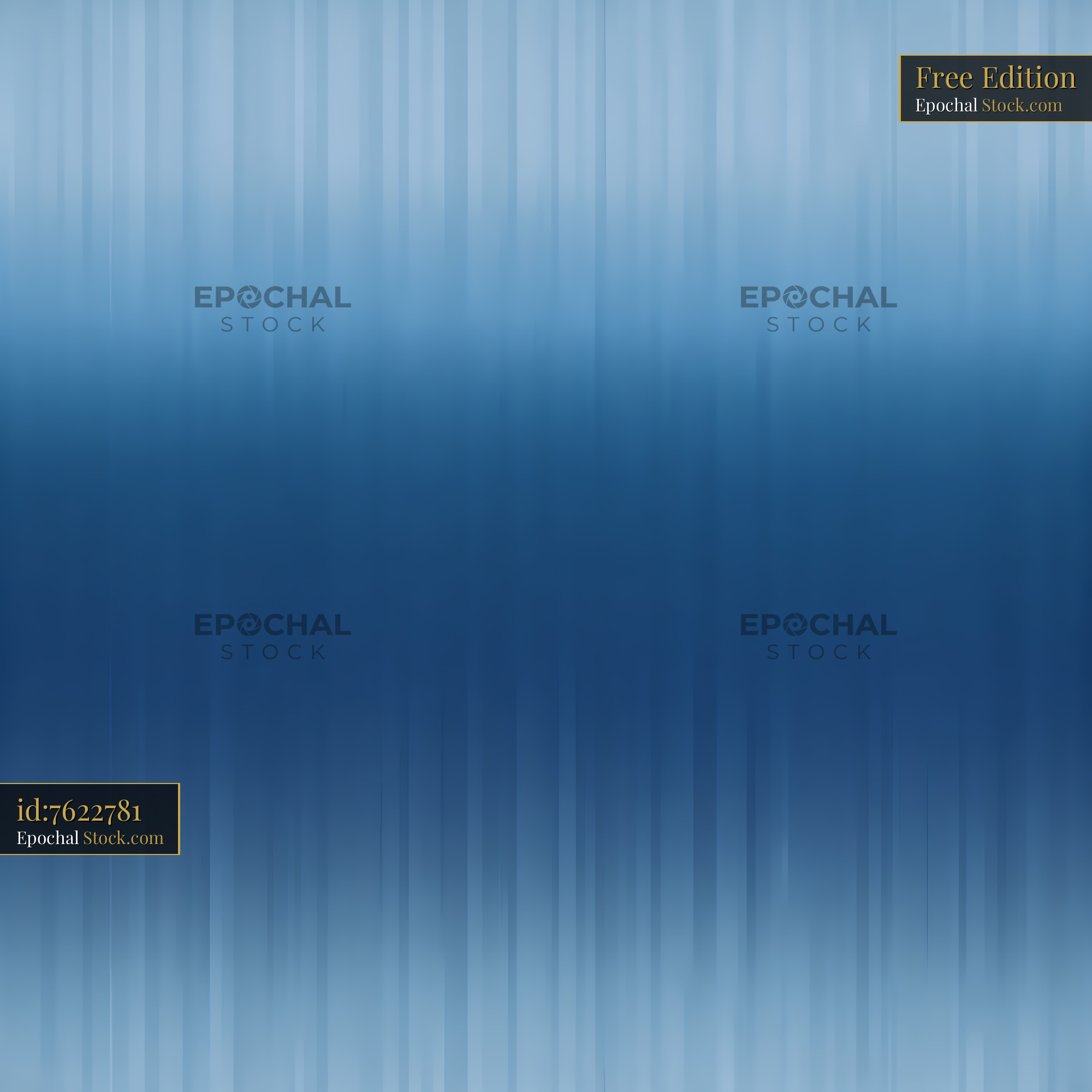 Indigo Gradient Linear Stripes Seamless Pattern - stock photo