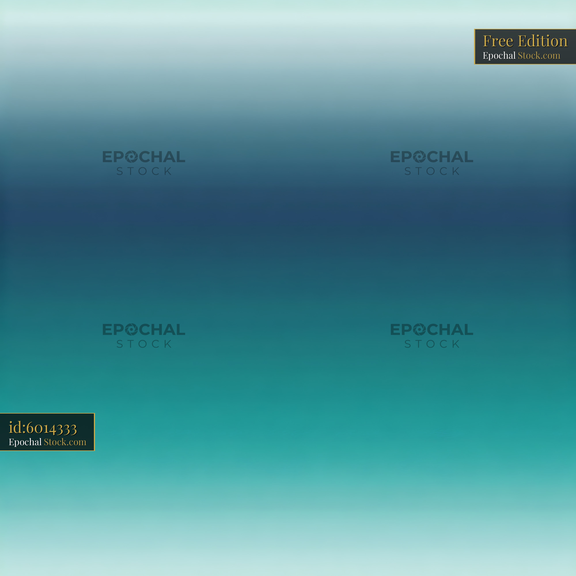 Teal and Navy Blue Horizon Ombre Seamless Pattern - stock photo