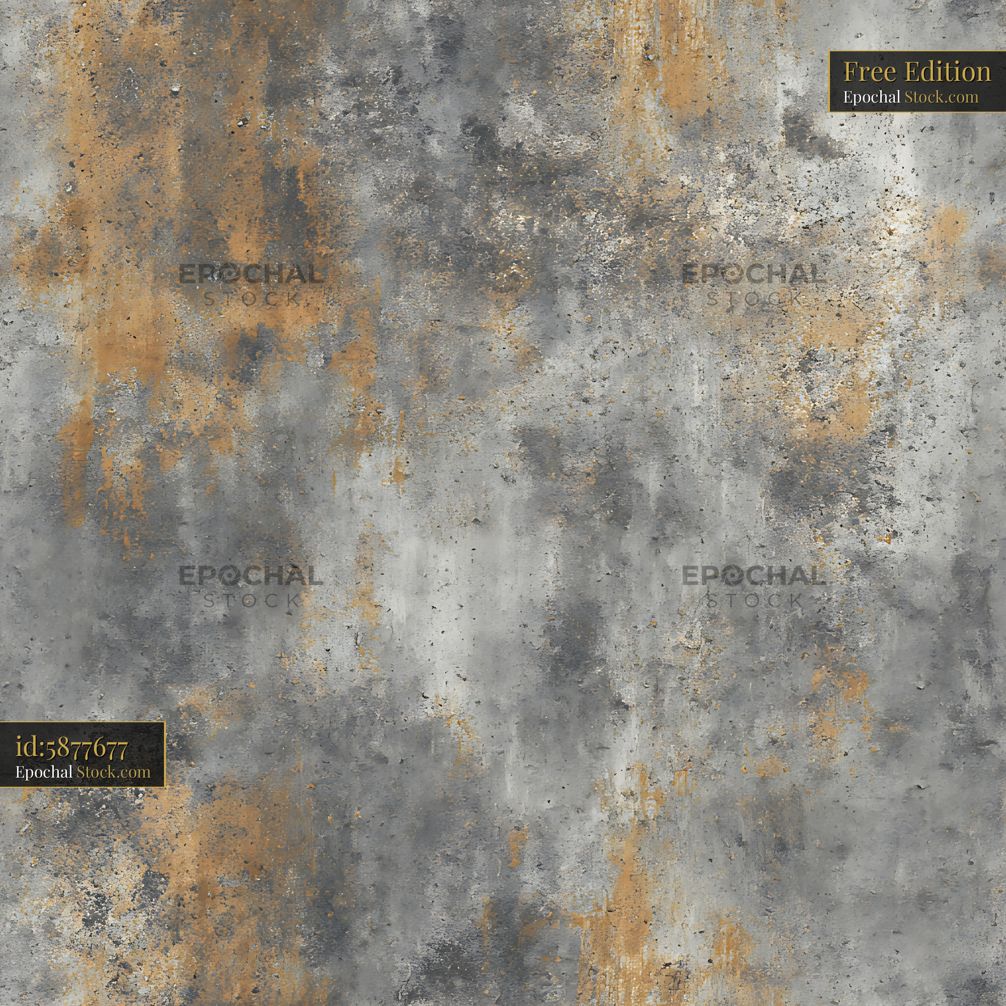 Industrial Grunge Rust Concrete Seamless Pattern - stock photo