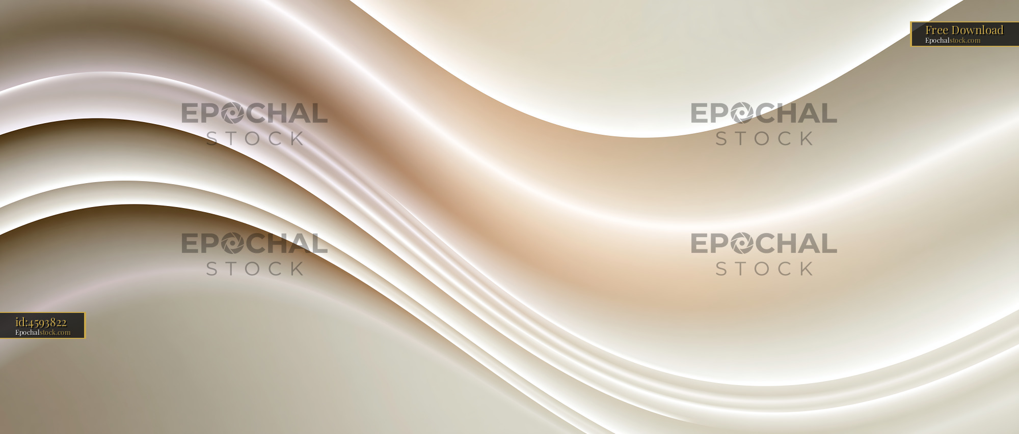 Watermarked full-resolution preview of Abstract waves in neutral tones create a smooth visual texture