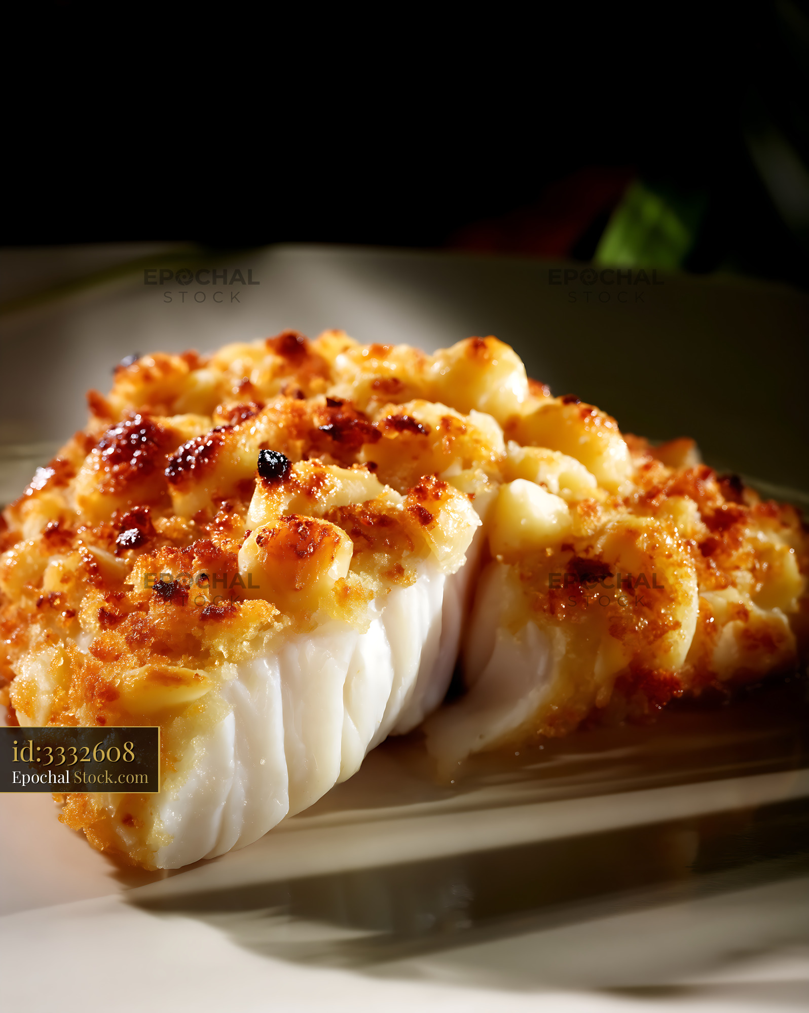 Buttery Torched Lobster Sushi Nigiri - stock photo