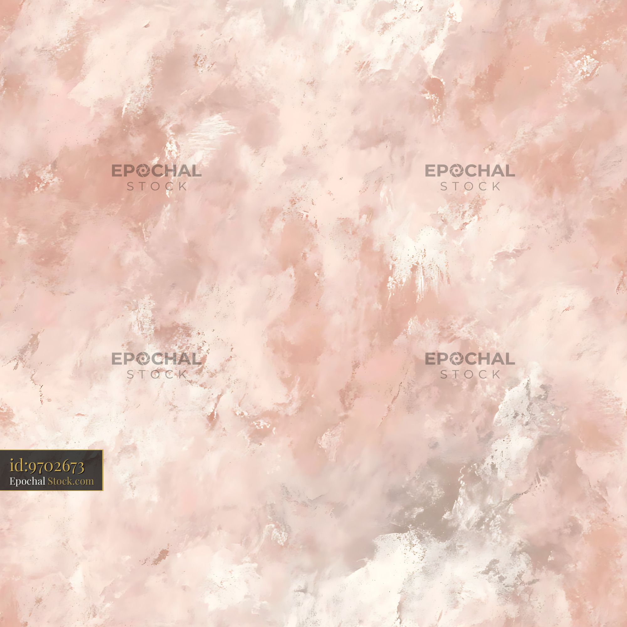 Pale Pink Atmospheric Oil Wash Seamless Pattern - stock photo