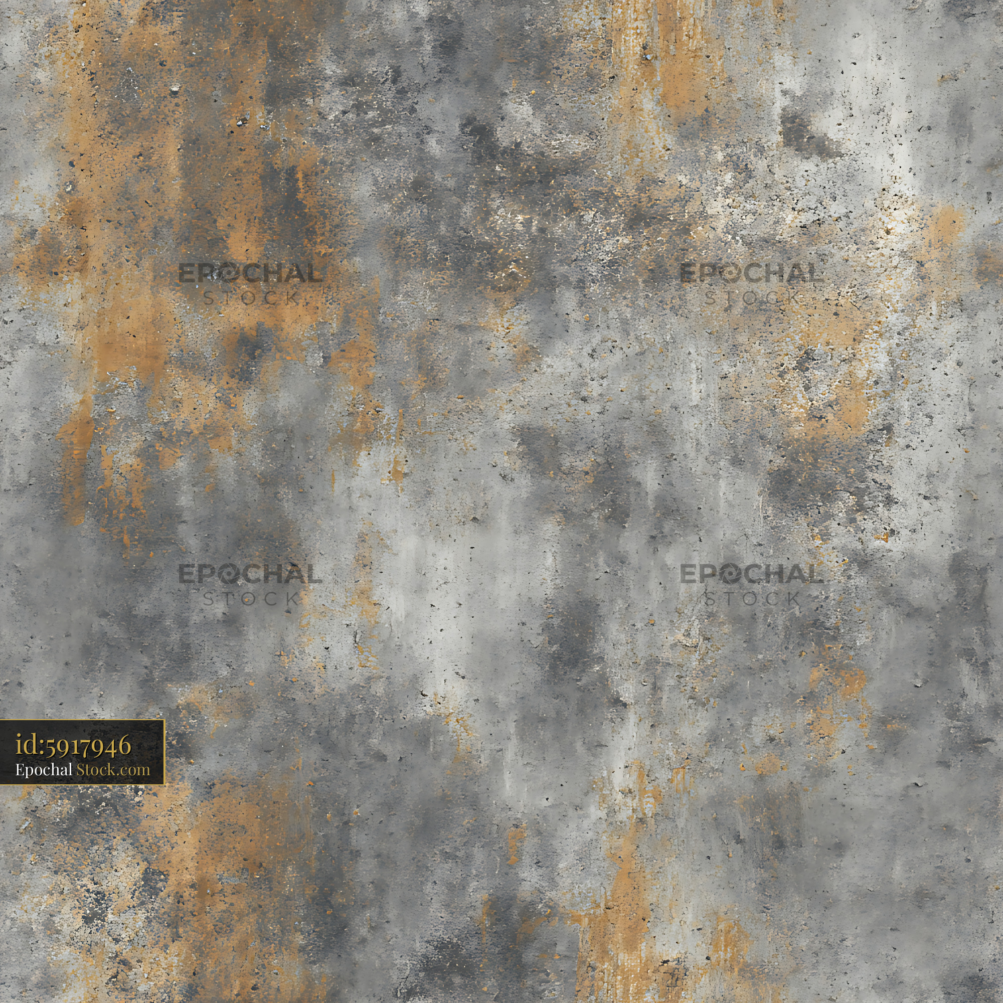 Industrial Rust and Concrete Seamless Pattern - stock photo