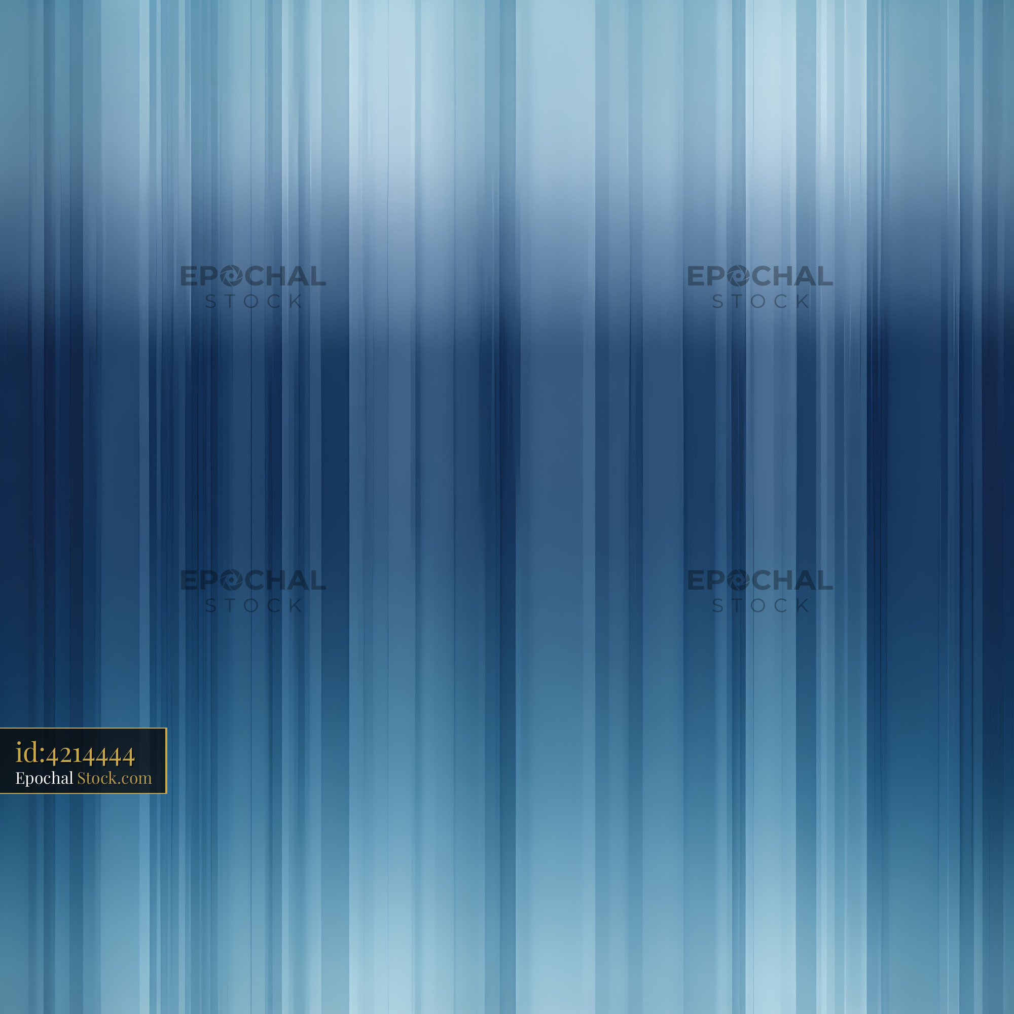 Abstract Blue Vertical Motion Blur Seamless Patter - stock photo