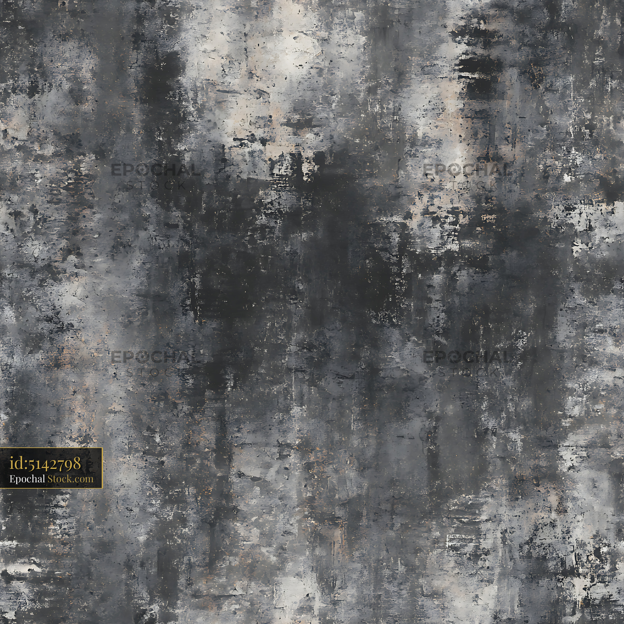 Industrial Weathered Slate Grey Seamless Pattern - stock photo