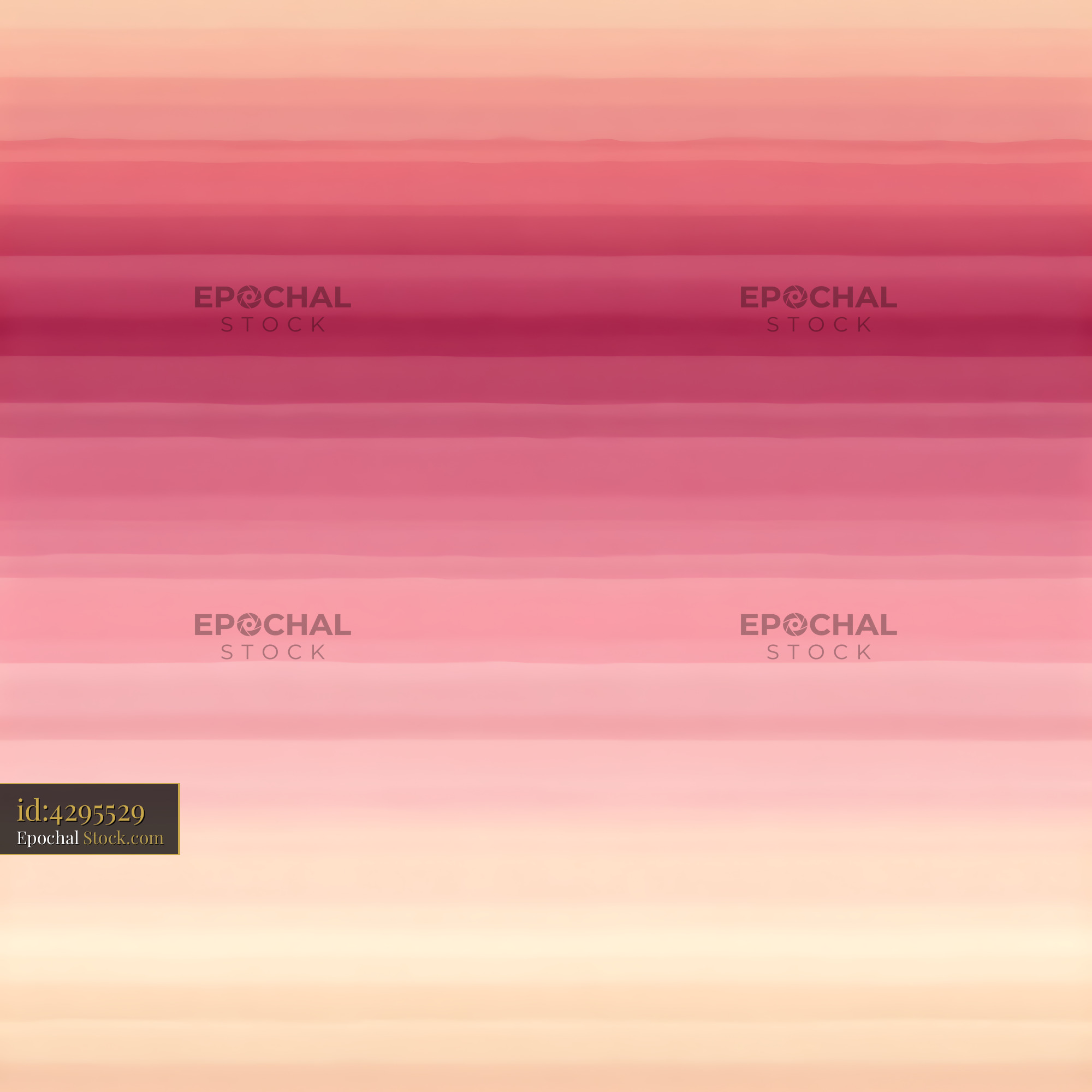 Watercolor Rose Ombre Stripes Seamless Pattern - stock photo