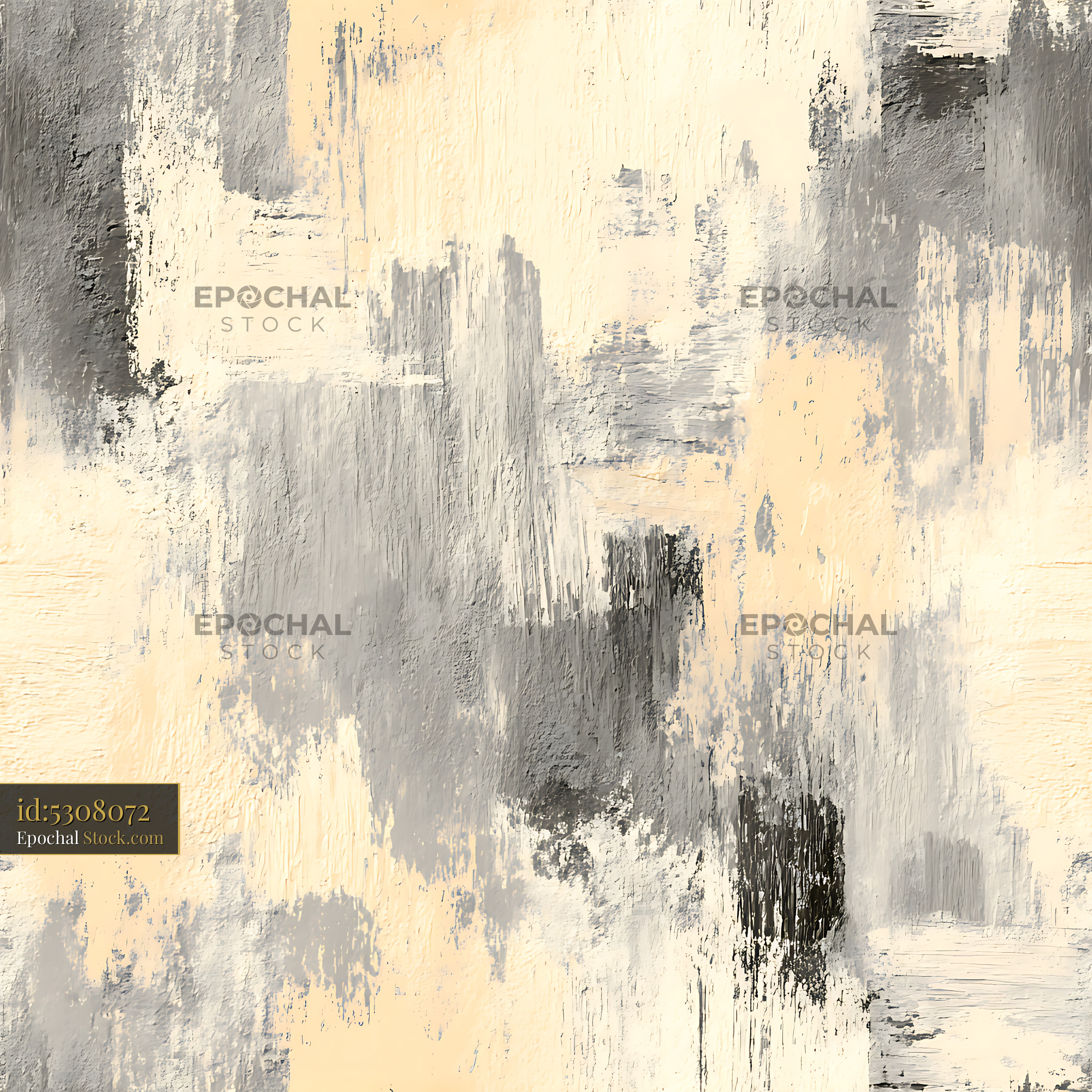 Abstract Painterly Impasto Texture Seamless Patter - stock photo