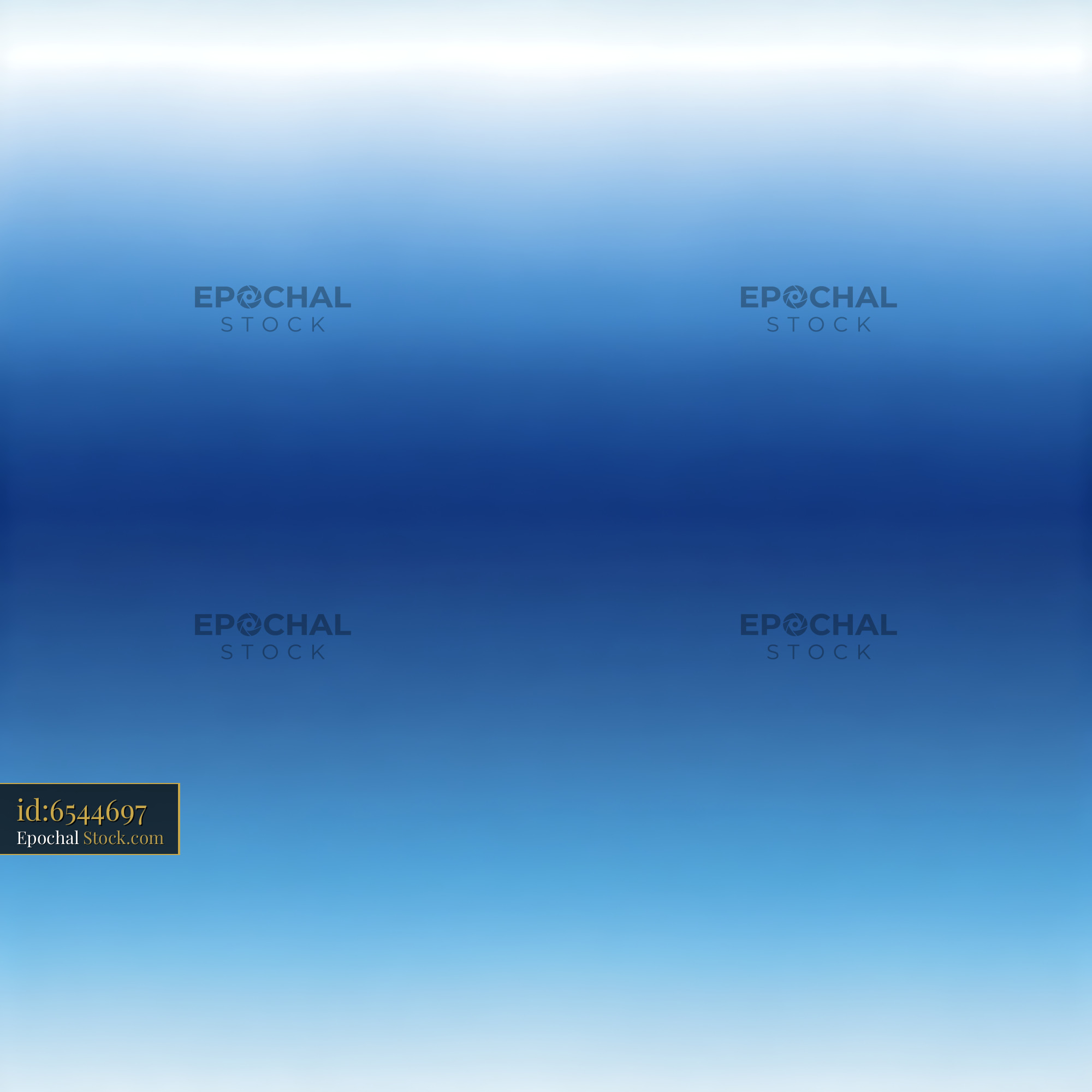 Blue Ombre Horizontal Gradient Seamless Pattern - stock photo