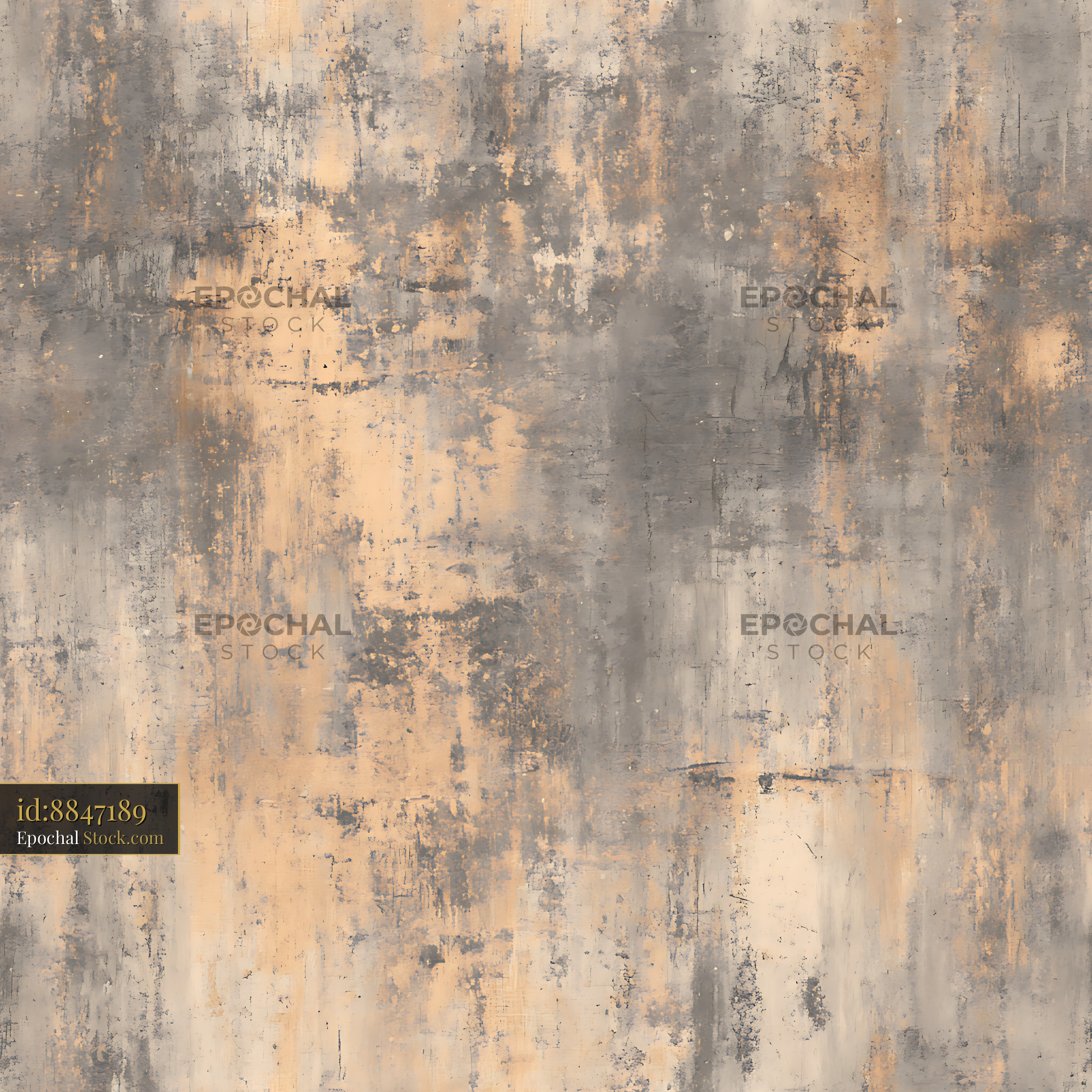 Distressed Industrial Concrete Grunge Seamless Pat - stock photo
