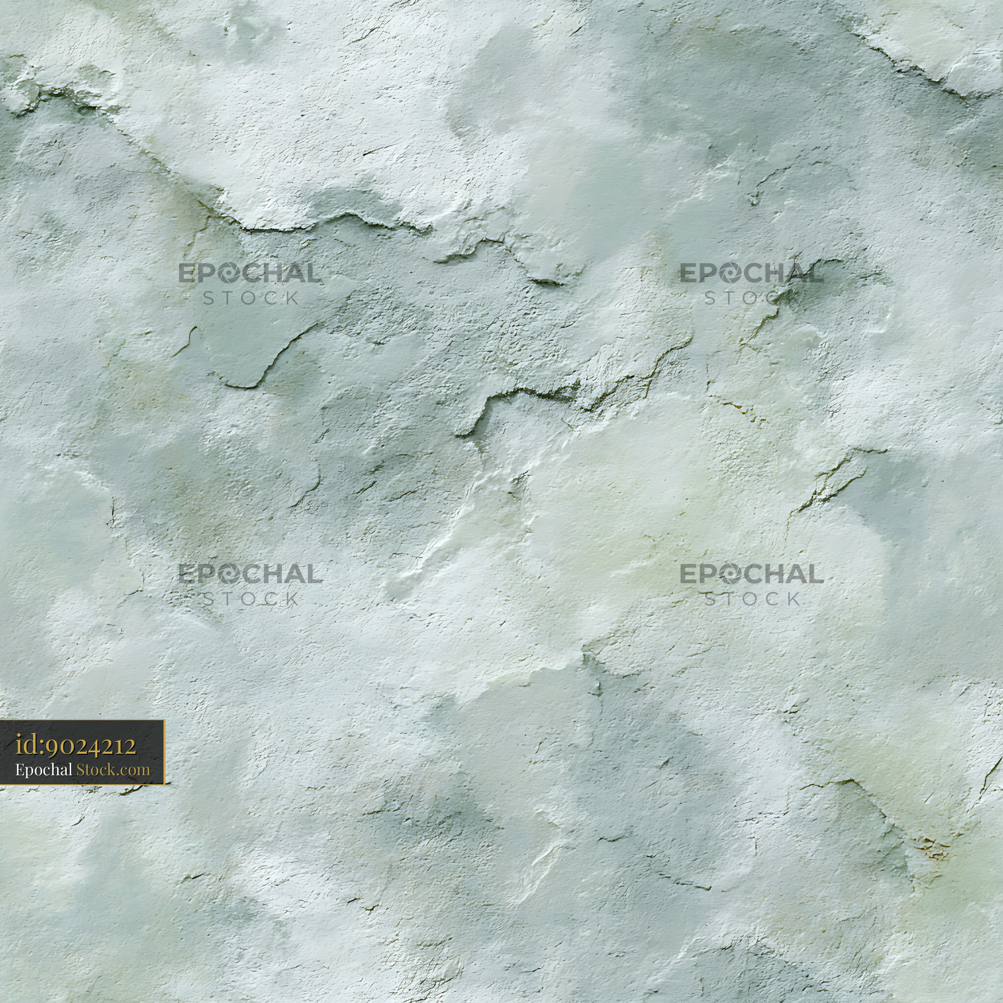 Sage Green Mineral Stone Texture Seamless Pattern - stock photo