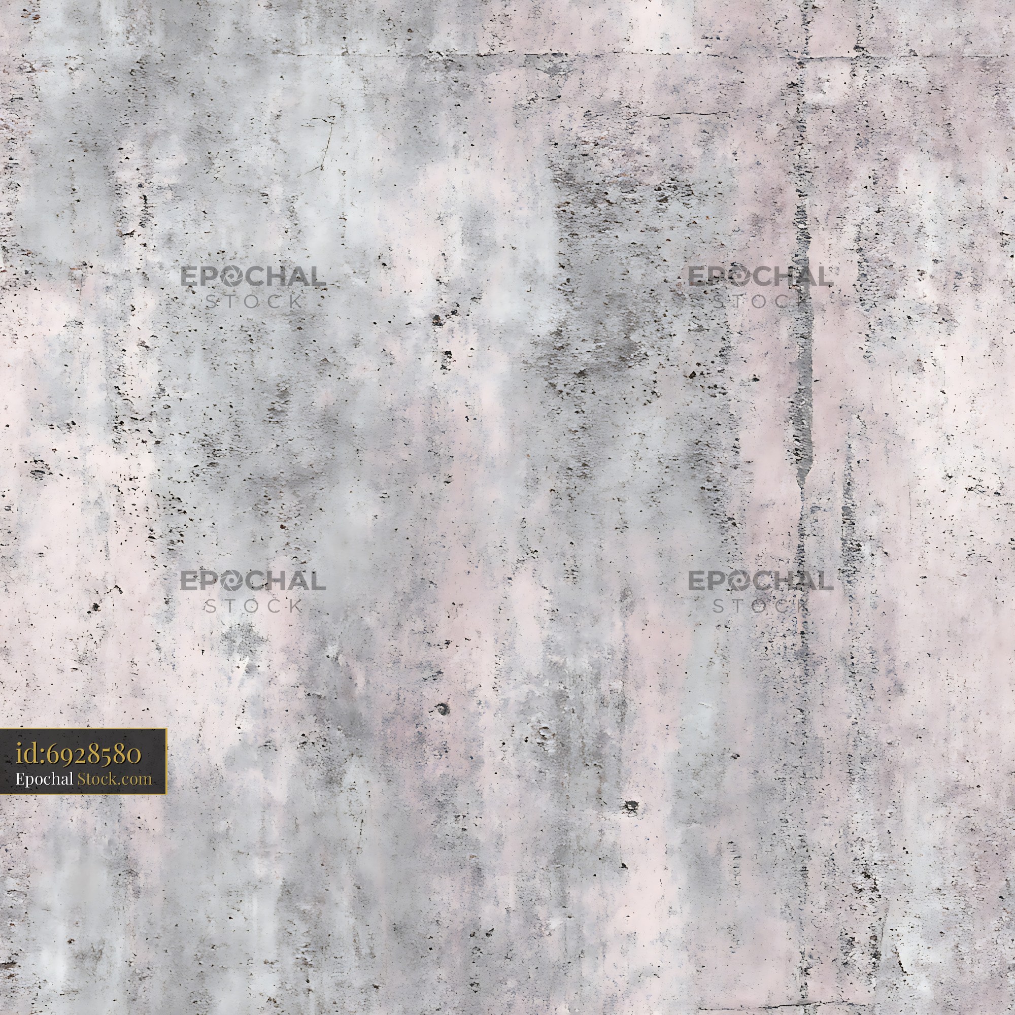 Distressed Gray Concrete Texture Seamless Pattern - stock photo