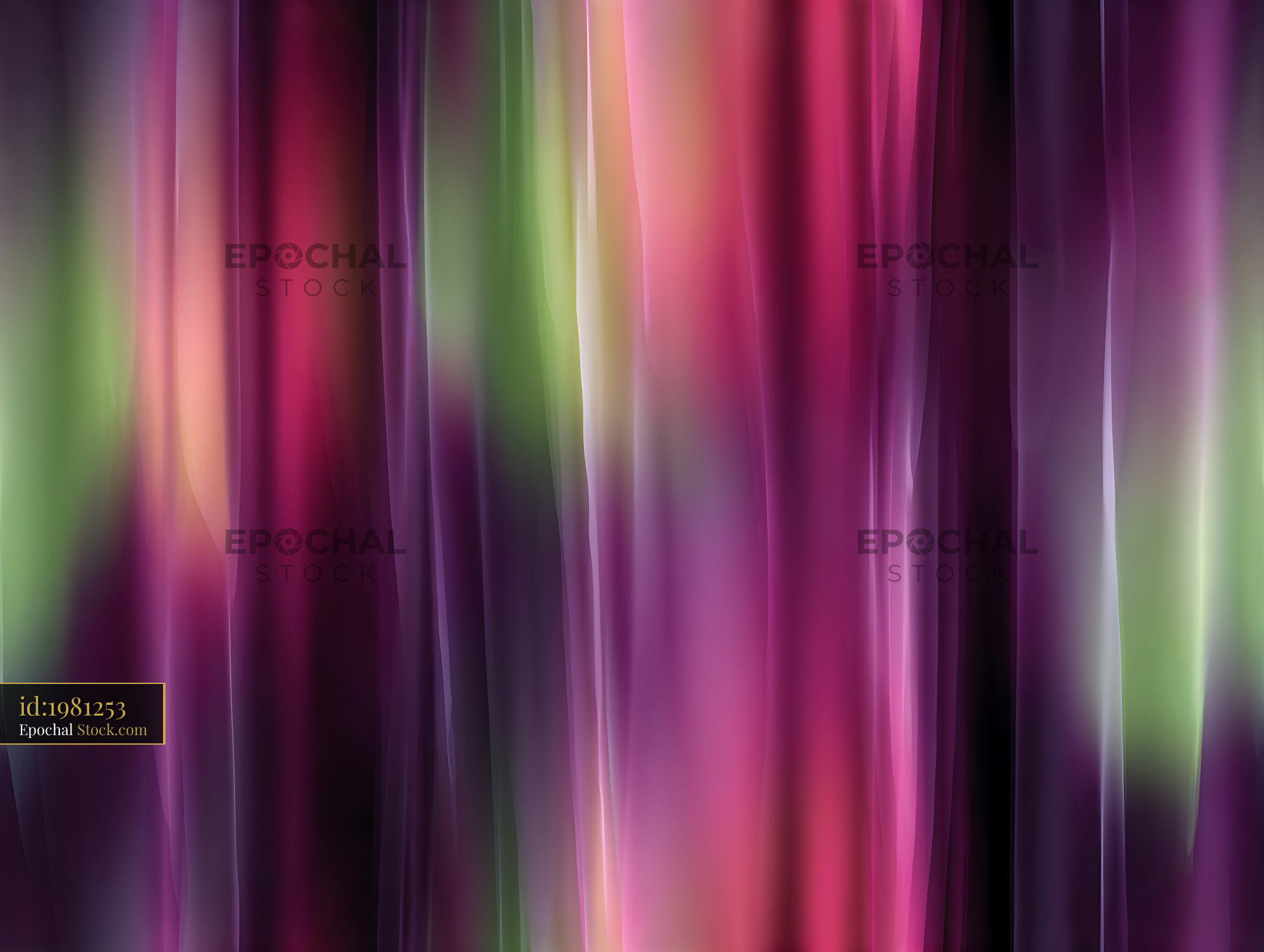 Magenta and Sage Fluid Waves Seamless Pattern - stock photo