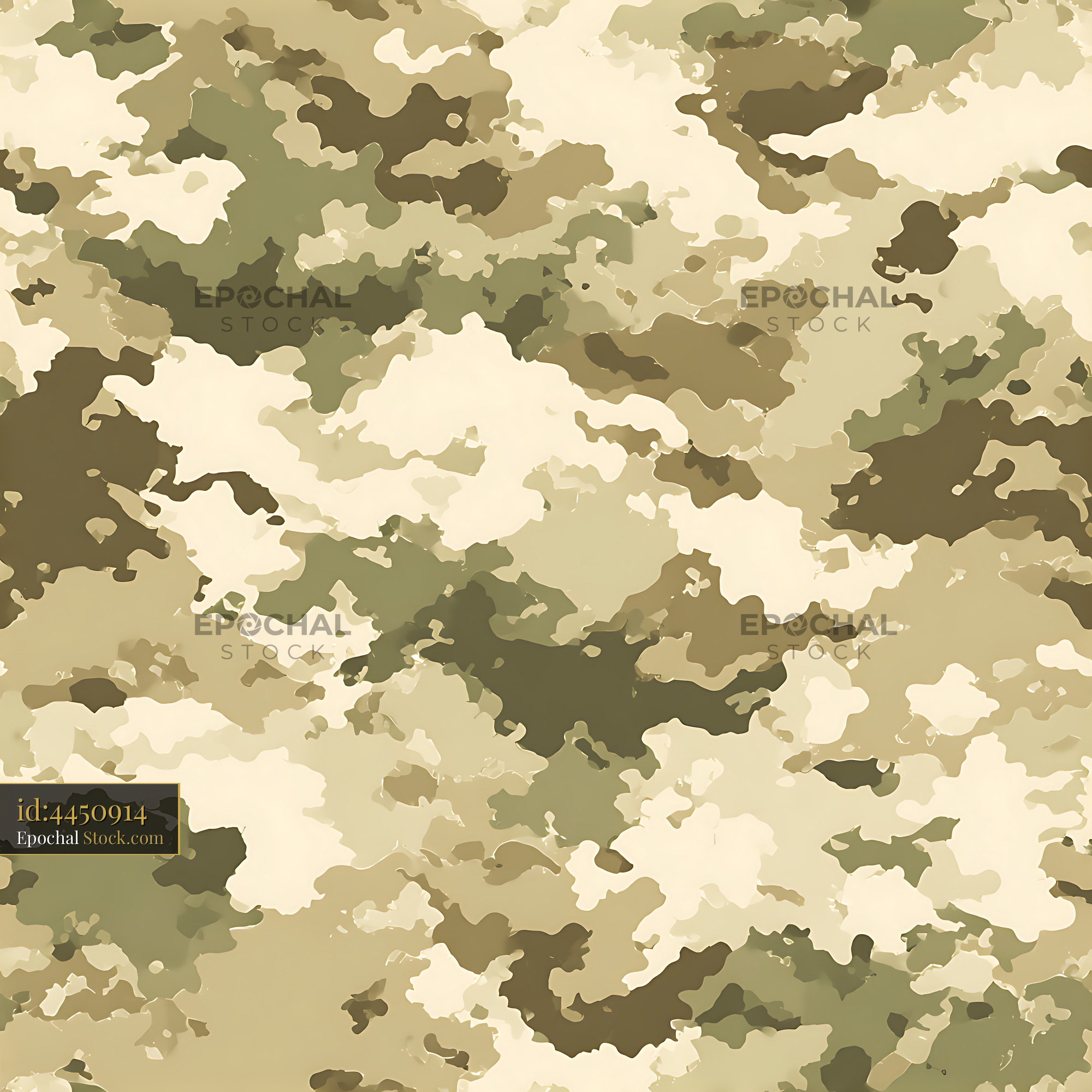 Tactical Terrain Camouflage Seamless Pattern - stock photo