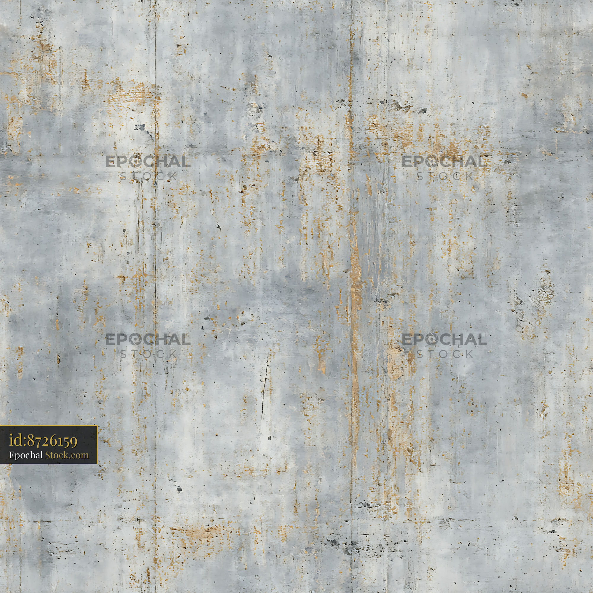 Weathered Industrial Concrete Seamless Pattern - stock photo