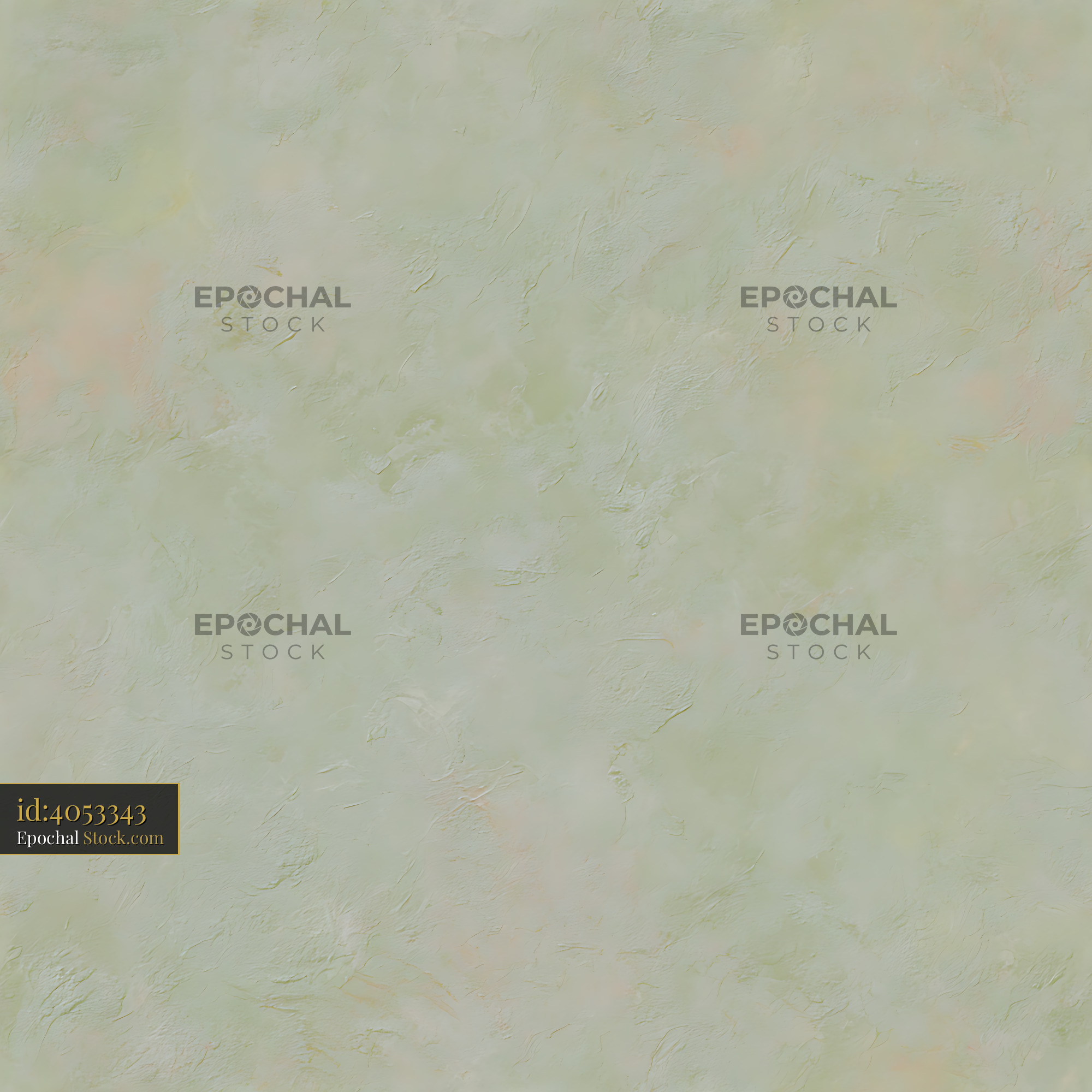 Muted Sage Green Textured Impasto Seamless Pattern - stock photo