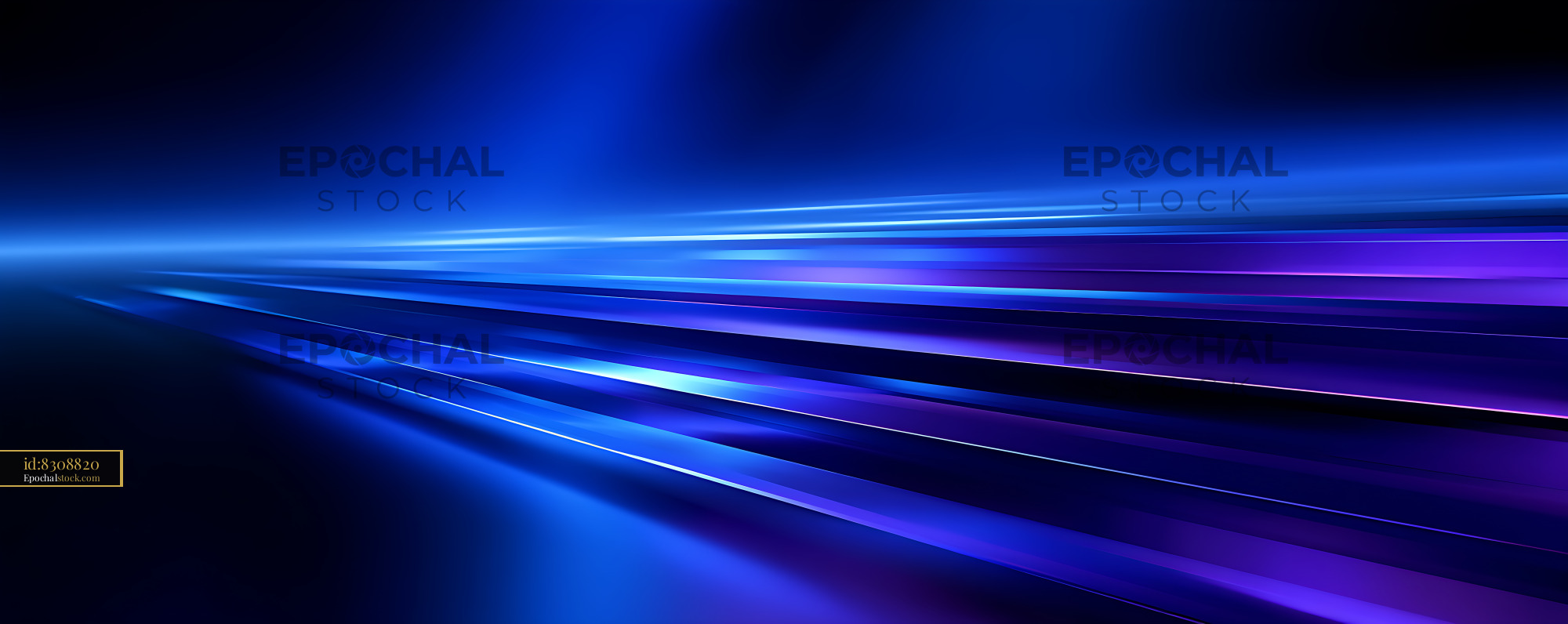 Watermarked full-resolution preview of Dynamic blue and purple light streak background