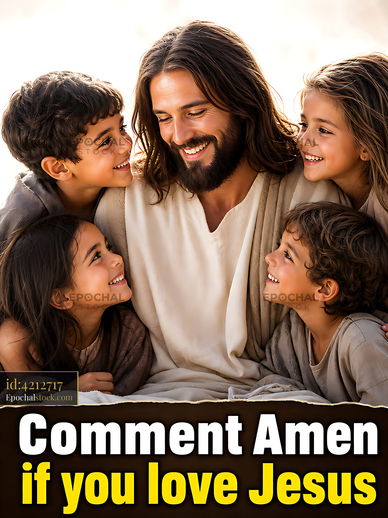 Watermarked full-resolution preview of Children smiling with man in traditional clothing
