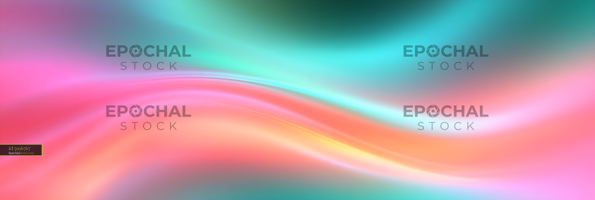 Watermarked full-resolution preview of Vibrant abstract background with soft flowing color waves