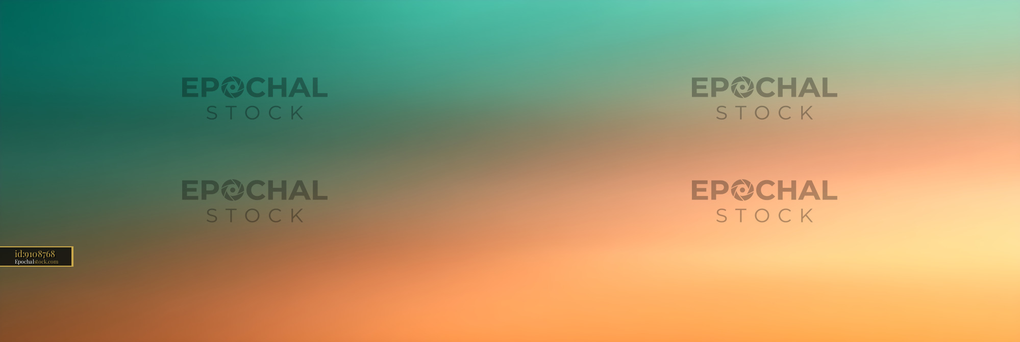 Watermarked full-resolution preview of Soft teal and orange abstract color gradient