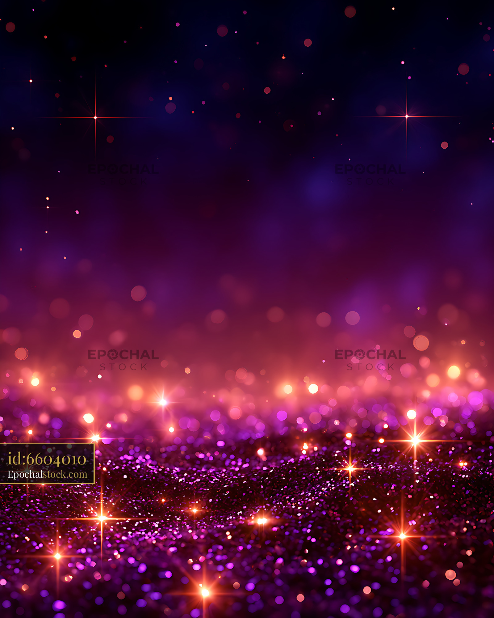Watermarked full-resolution preview of Purple glitter and glowing bokeh light background