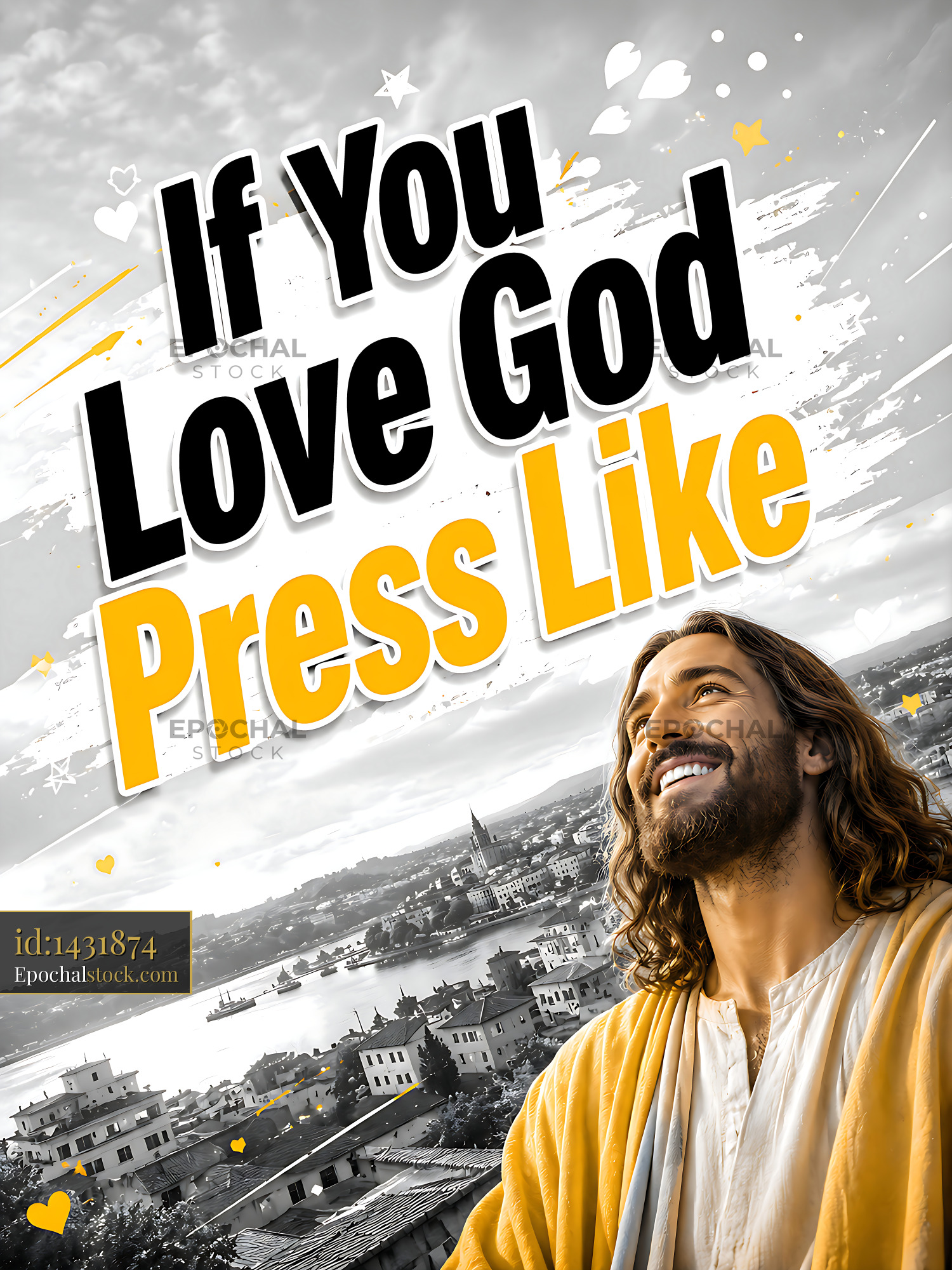 Watermarked full-resolution preview of If you love God press like for support