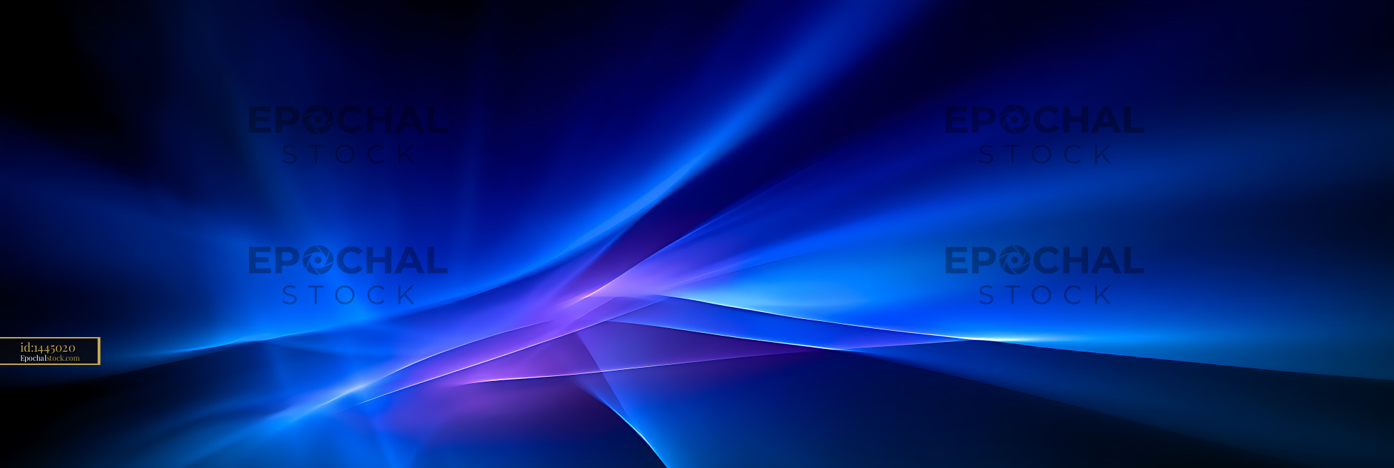 Watermarked full-resolution preview of Luminous blue and purple abstract light waves