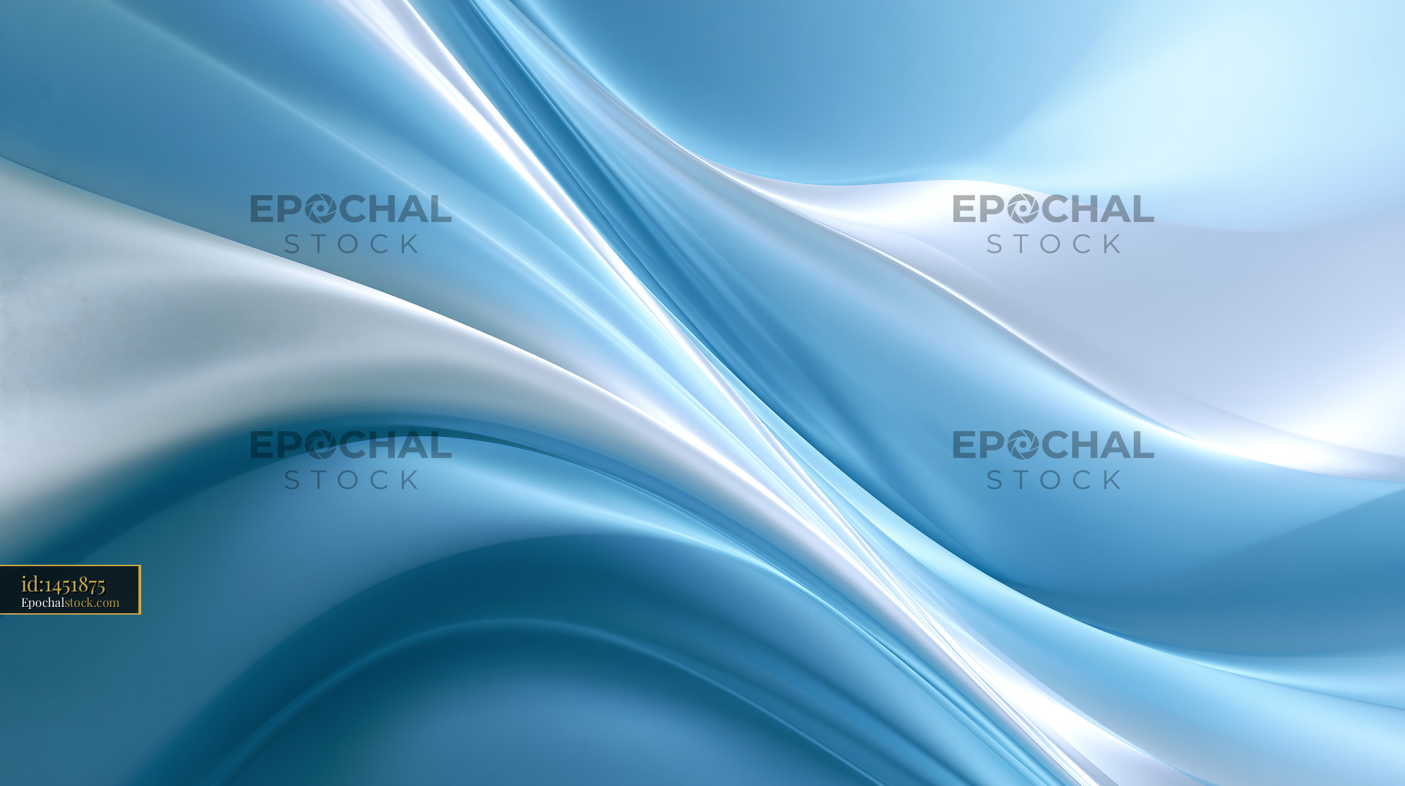 Watermarked full-resolution preview of Abstract blue wave patterns create flowing shapes and textures