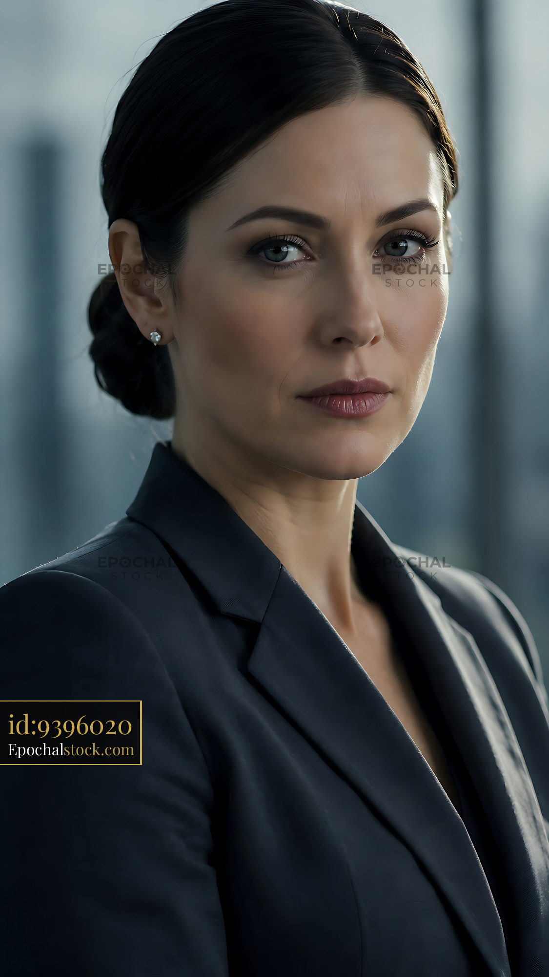 Watermarked full-resolution preview of Business professional in modern office setting
