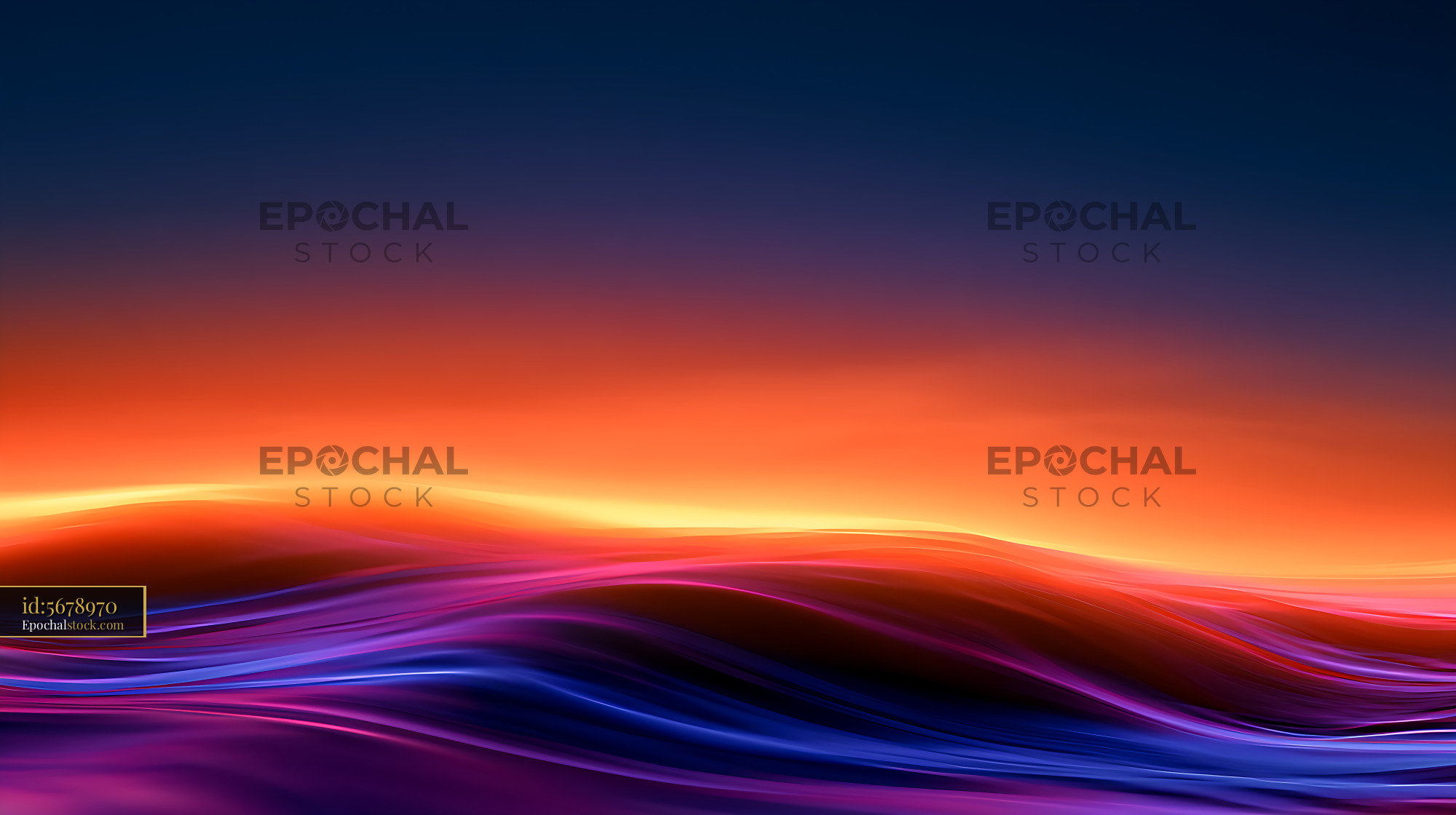 Watermarked full-resolution preview of Vibrant abstract flowing wave background