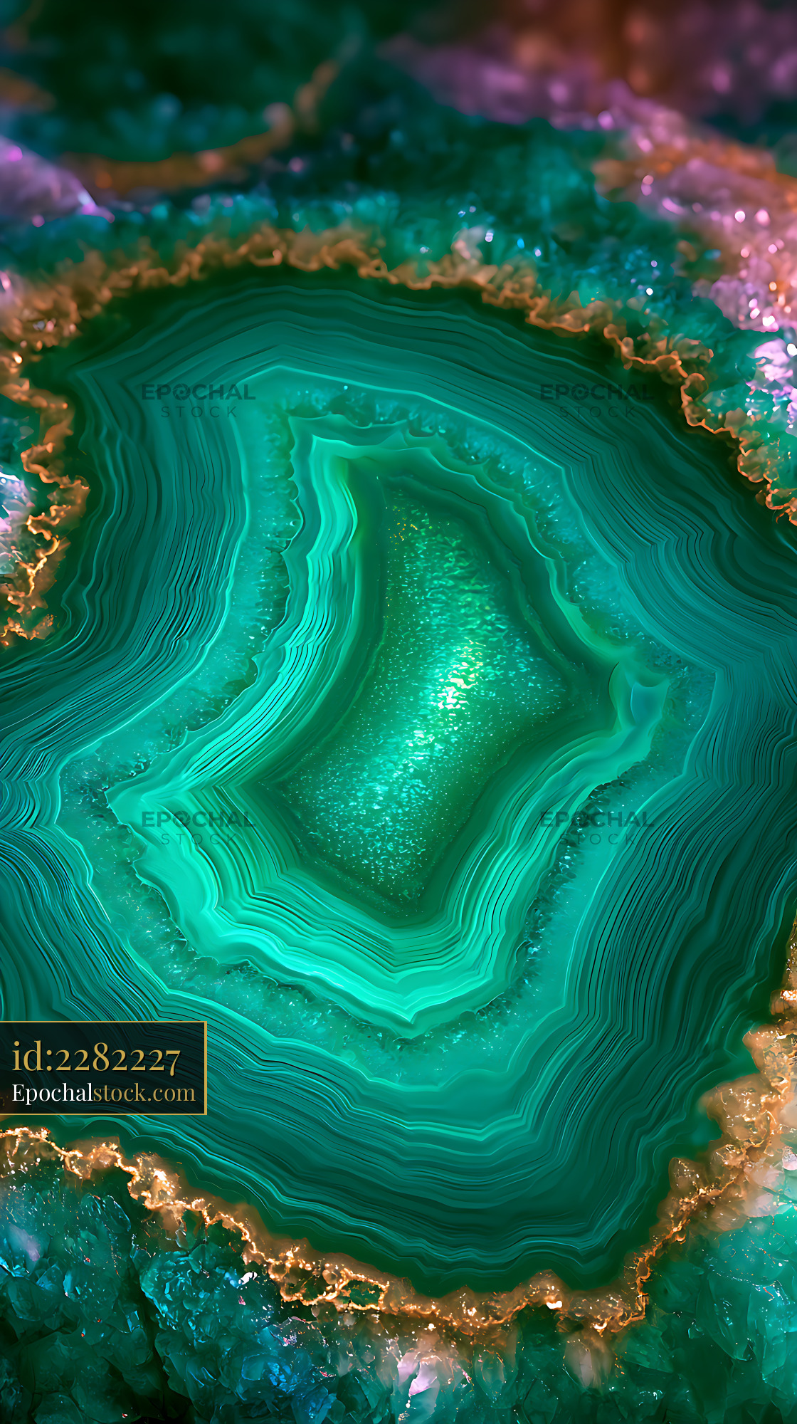 Watermarked full-resolution preview of Luminous turquoise agate mineral texture