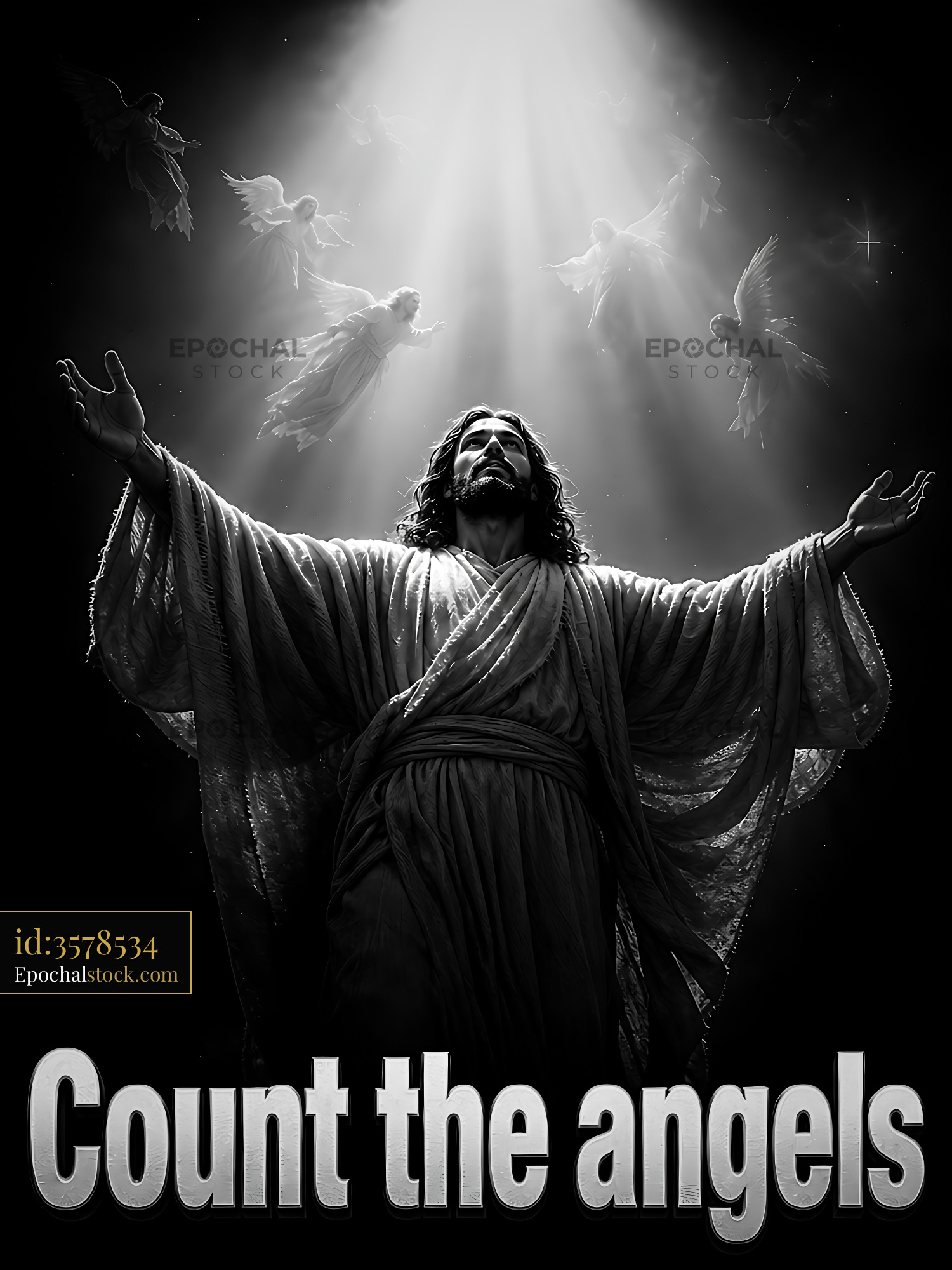 Watermarked full-resolution preview of Count the angels in the light of a heavenly scene