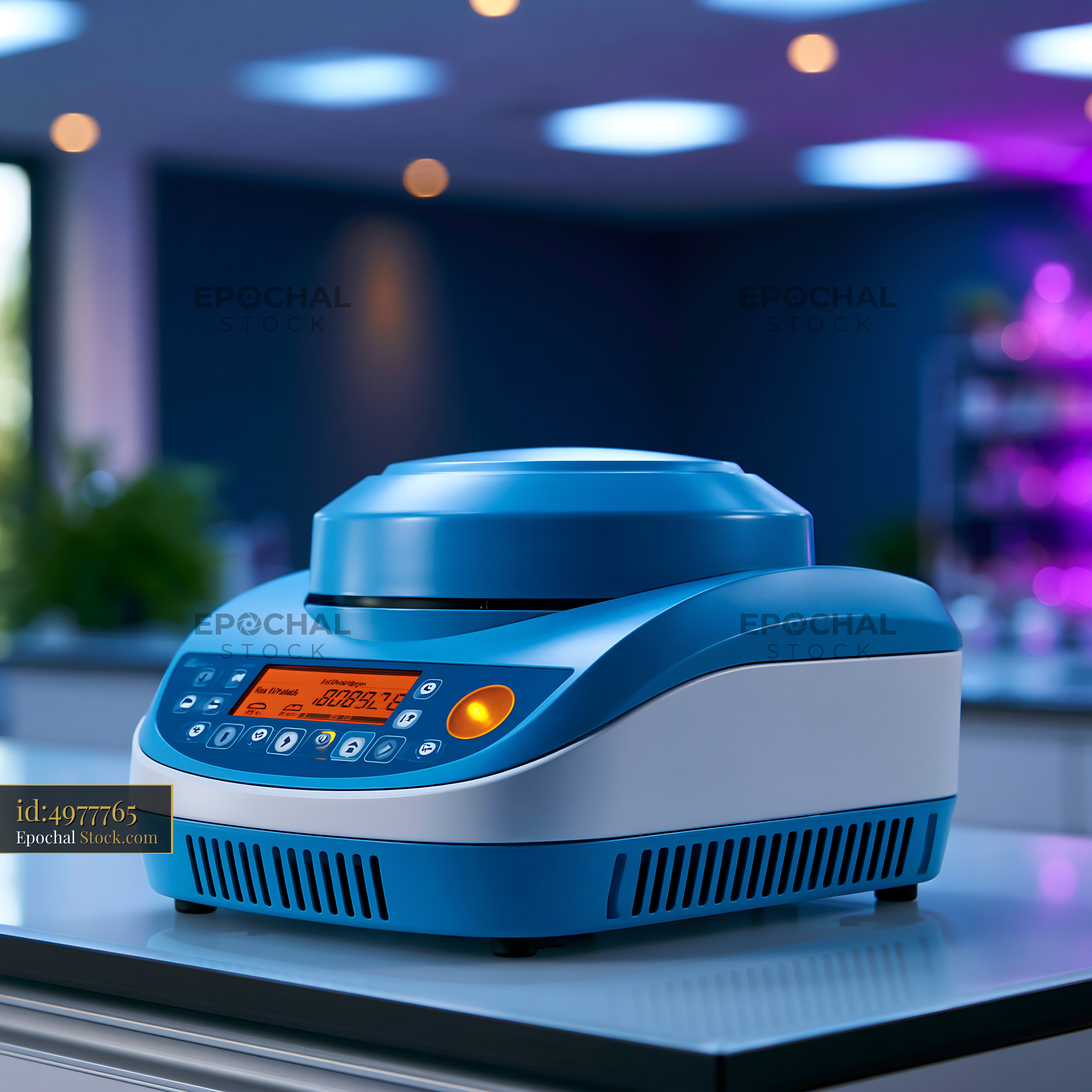 Modern laboratory equipment for scintillation proximity assay - stock photo