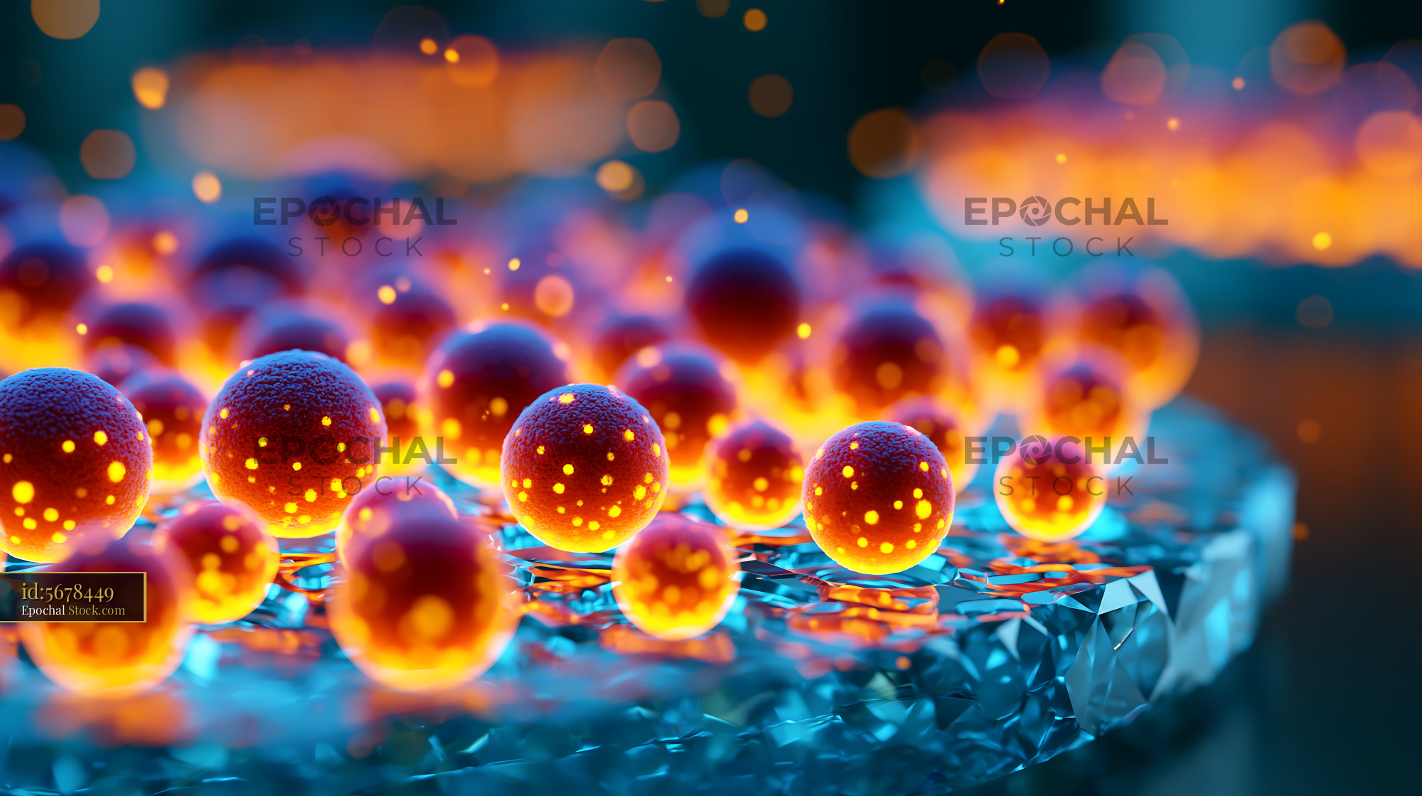 Microscopic copper his tag chelate spa beads for protein purification