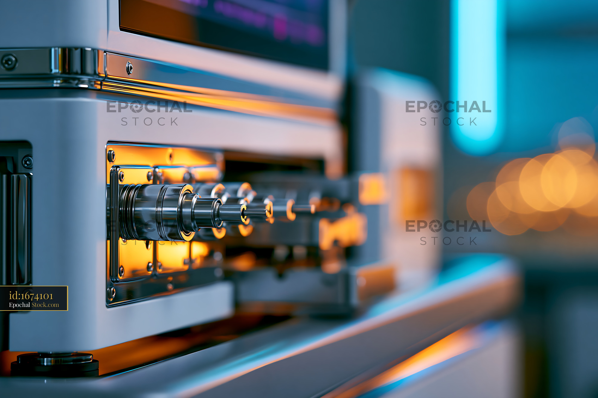 Laboratory equipment for lanthanide metal isotope antibody labeling - stock photo