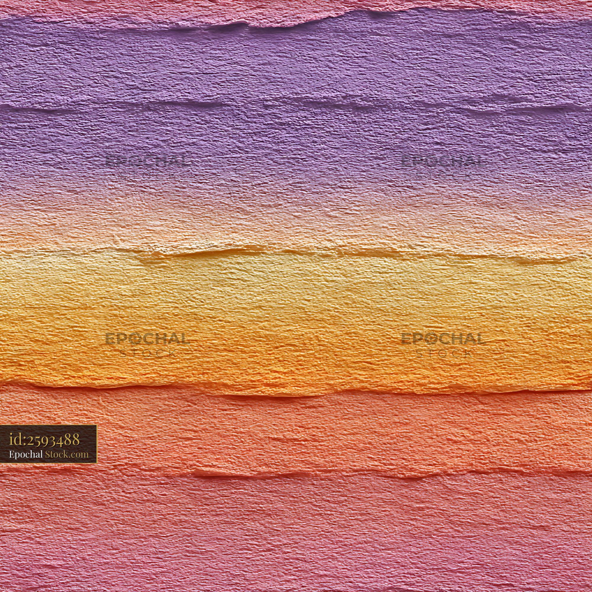 Textured Sunset Ombre Torn Paper Seamless Pattern - stock photo