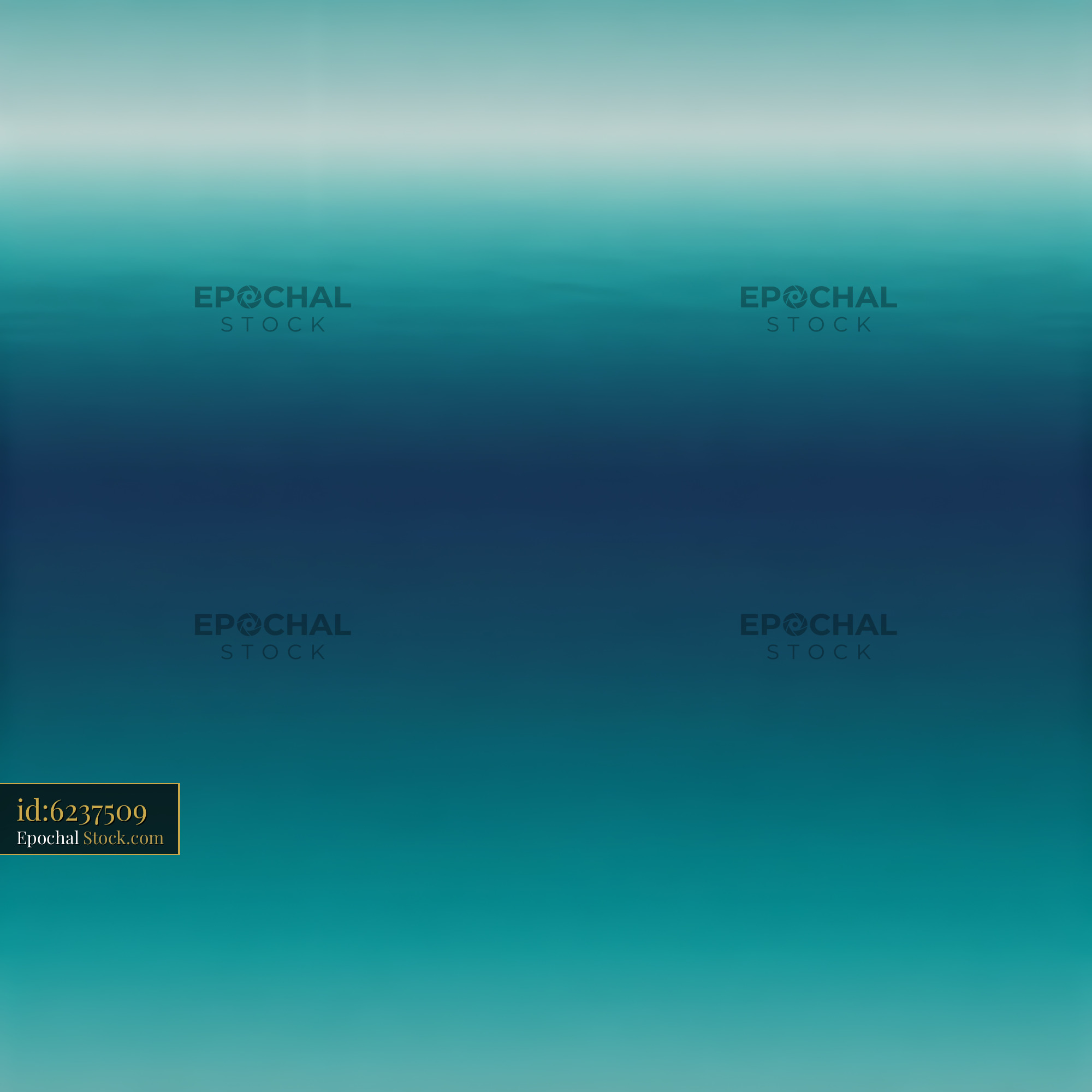 Teal and Navy Horizon Gradient Seamless Pattern - stock photo