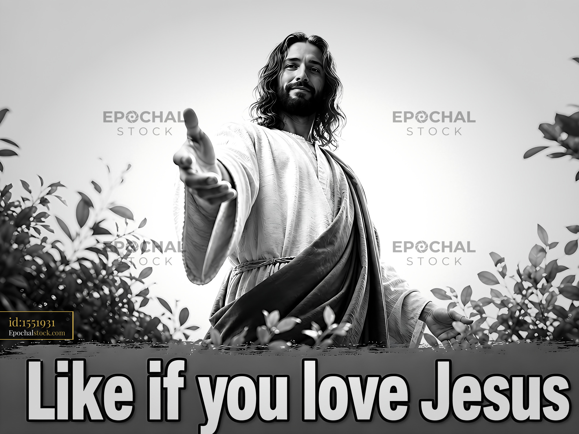 Watermarked full-resolution preview of Figure offering gesture in religious setting