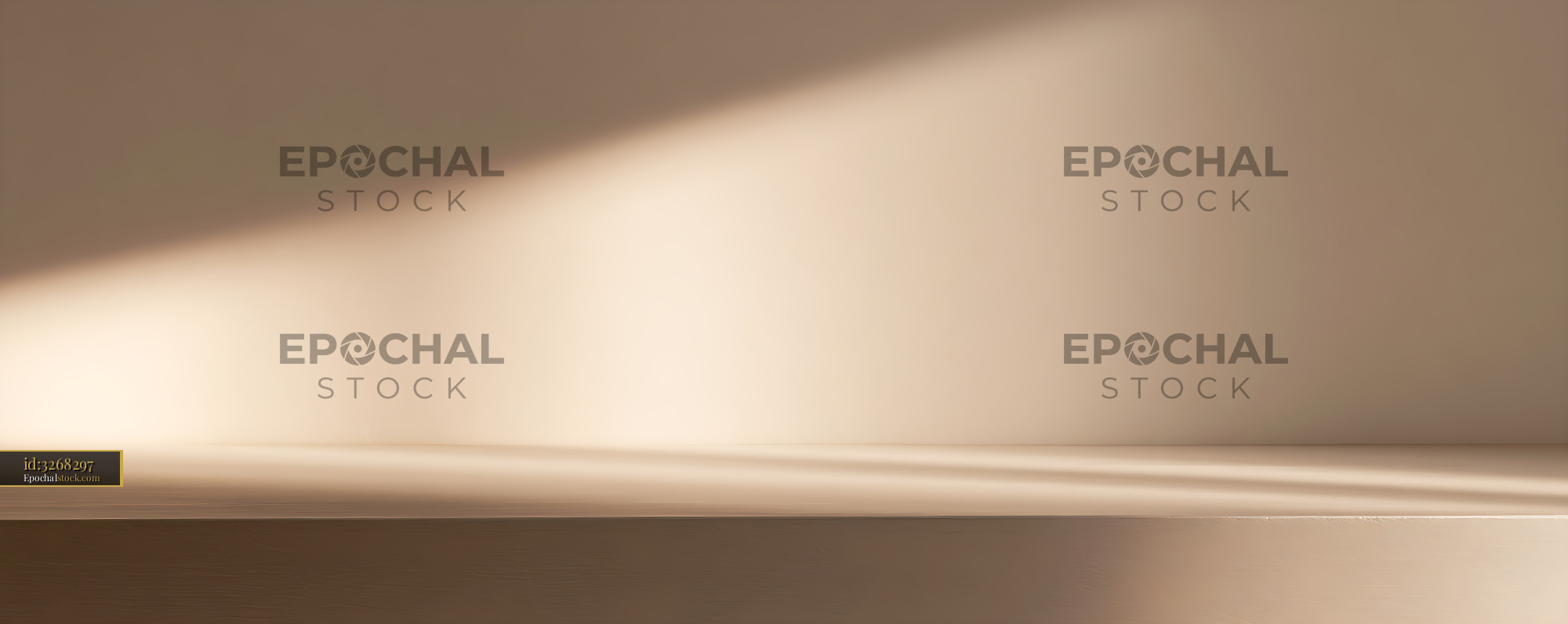Watermarked full-resolution preview of Soft warm light across a minimalist wall