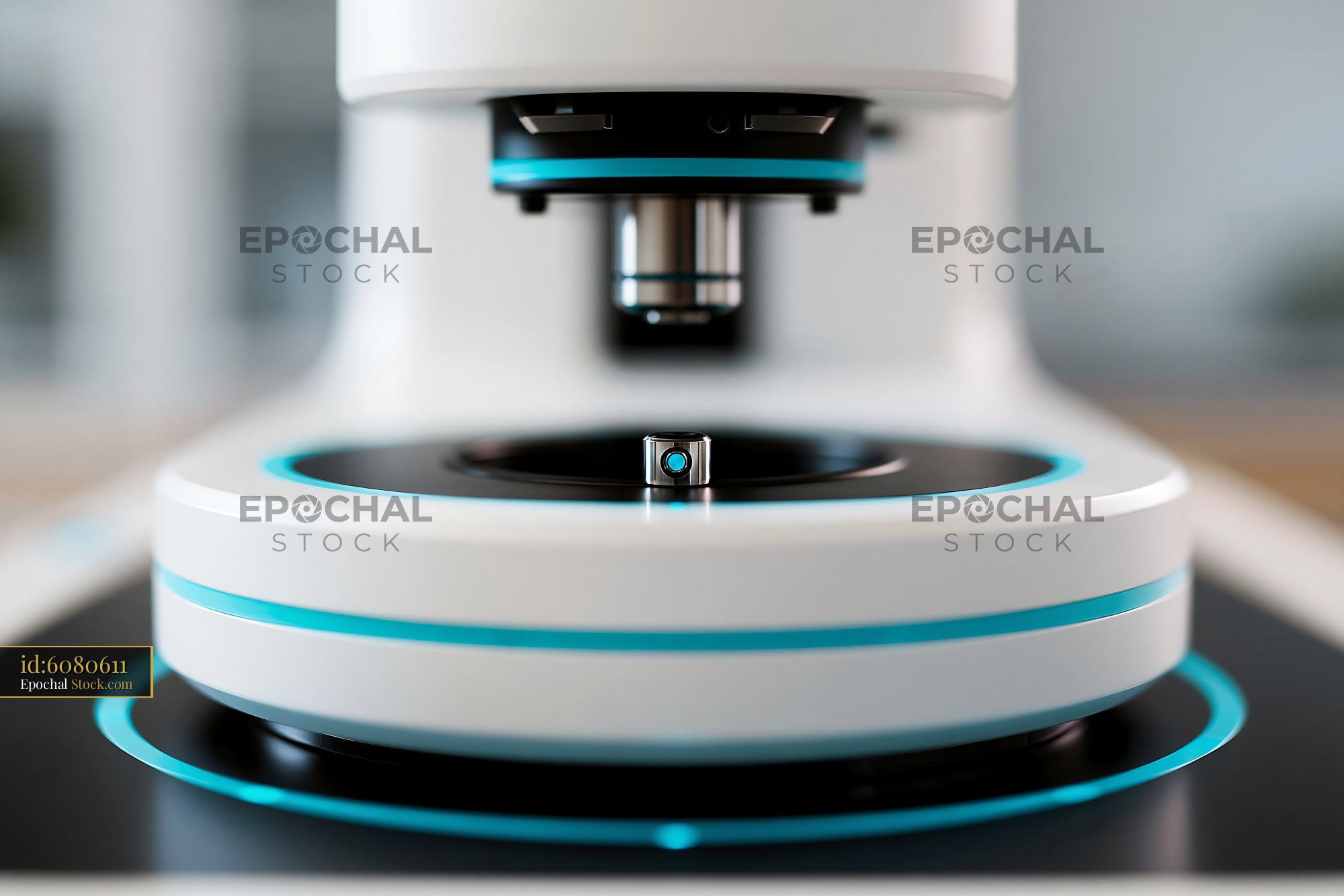 Modern scientific instrument for molecular interaction stoichiometry d - stock photo
